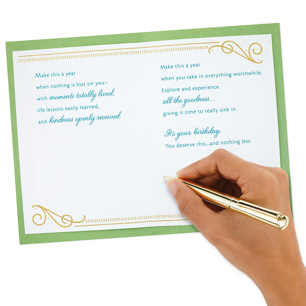 Hallmark Signature Birthday Card (Best Birthday Ever)