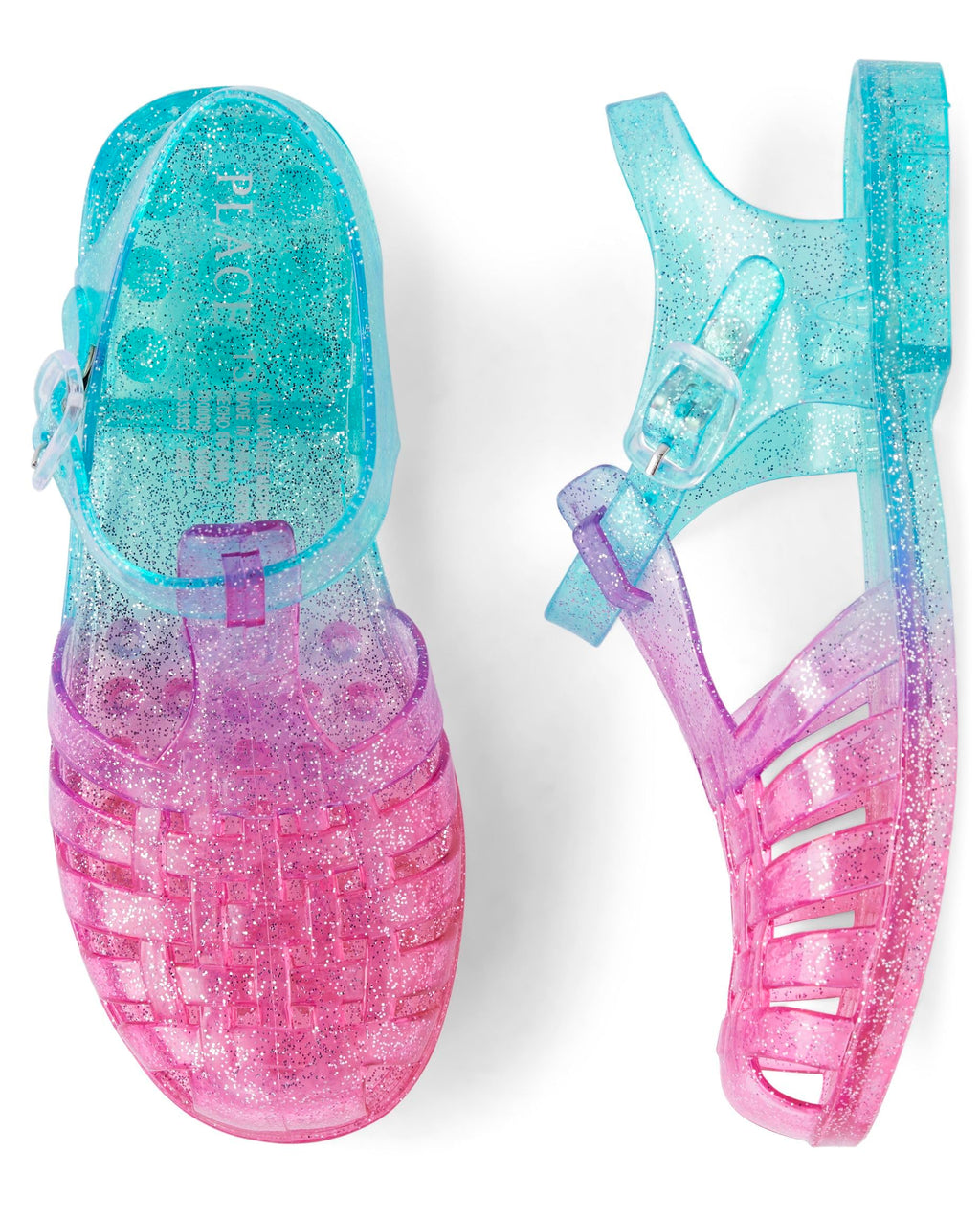 The Children's Place Girls' Girls Jelly Fisherman Sandals
