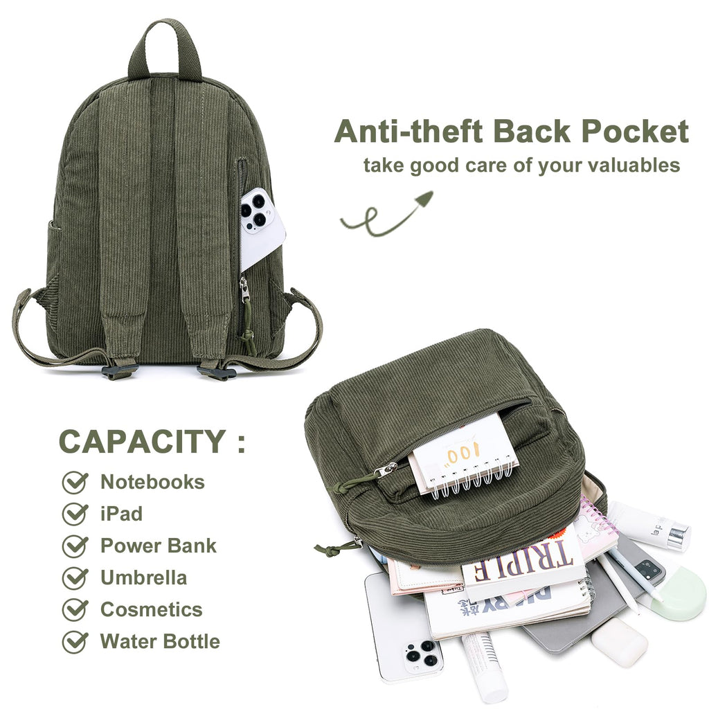 BTOOP Mini Backpack Women Girls Water-resistant Small Backpack Purse Shoulder Bag for Womens Adult Kids School Travel