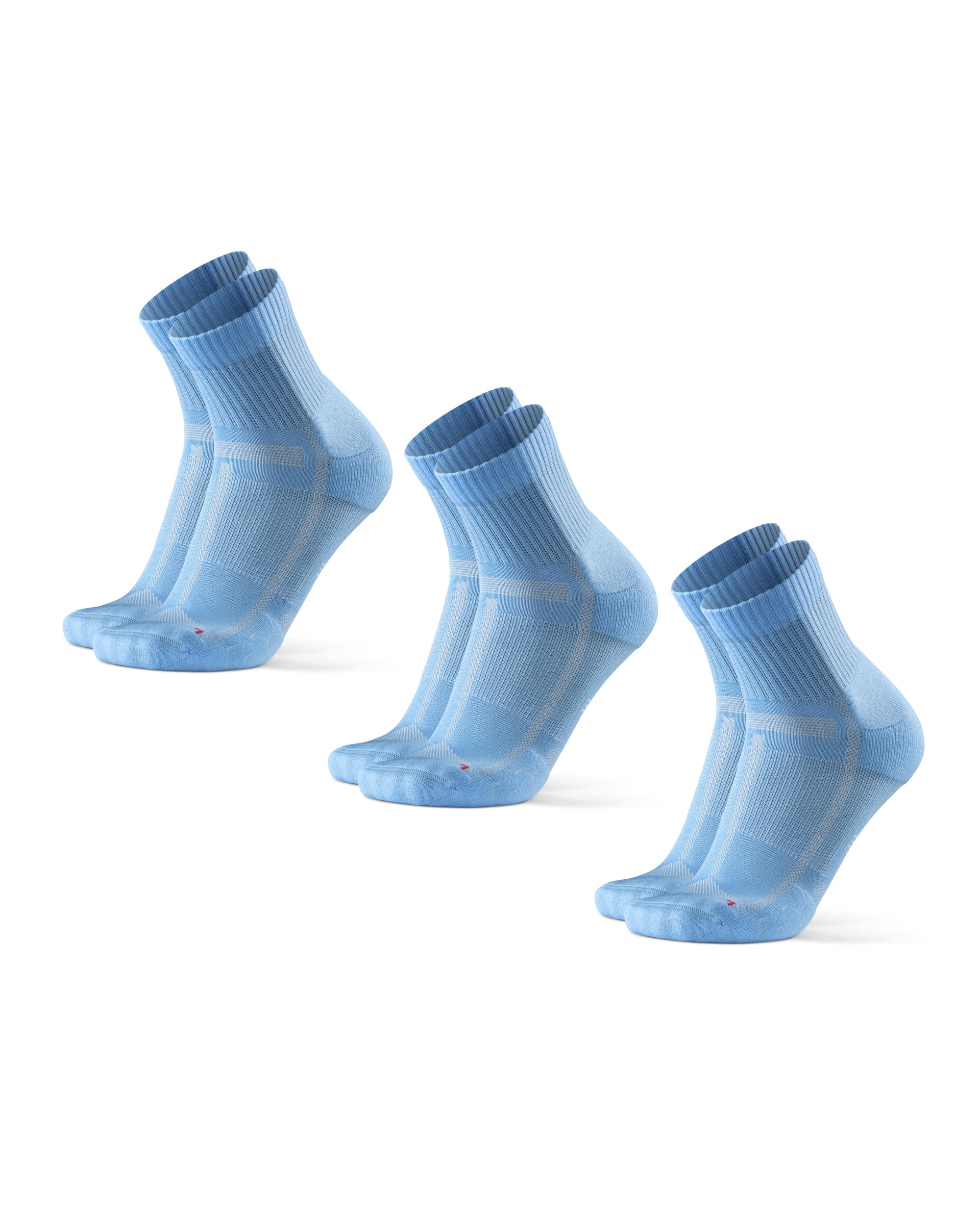 DANISH ENDURANCE Ultra-Comfort Quarter Running Socks, Performance Socks, Men & Women - 3 or 5 Pack