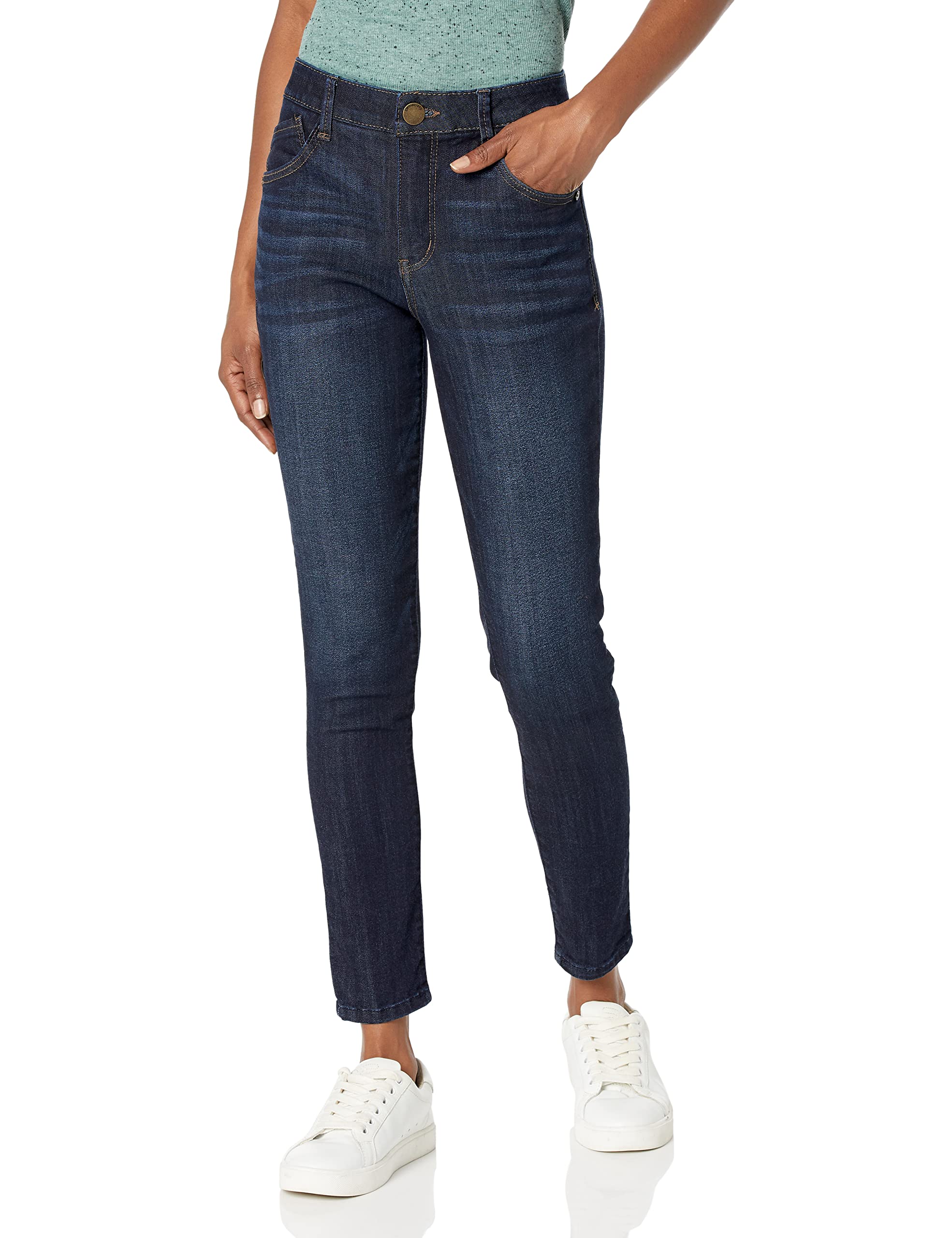 Democracy Women's Petite Ab Solution High Rise Jegging