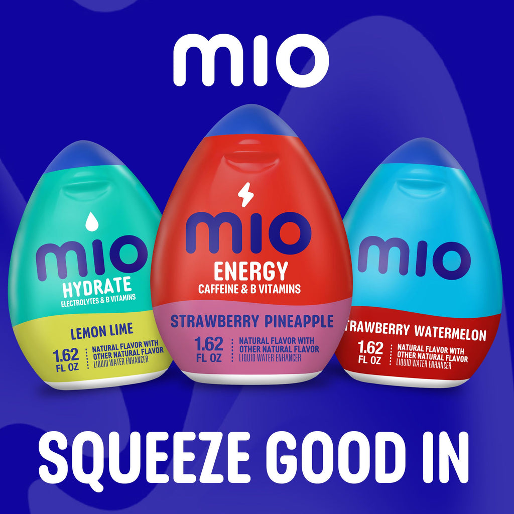 Mio Liquid Water Enhancer 1.62, 2 of Each: Lemon Lime, Berry Blast, Arctic Grape, Orange Tangerine, (8 ct.) | 2 of Each