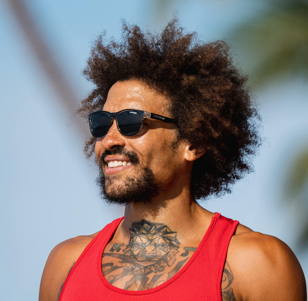 Tifosi Swank Sport Sunglasses - Tangle Free - Ideal For Cycling, Golf, Hiking, Pickleball, Running and Great Lifestyle Look