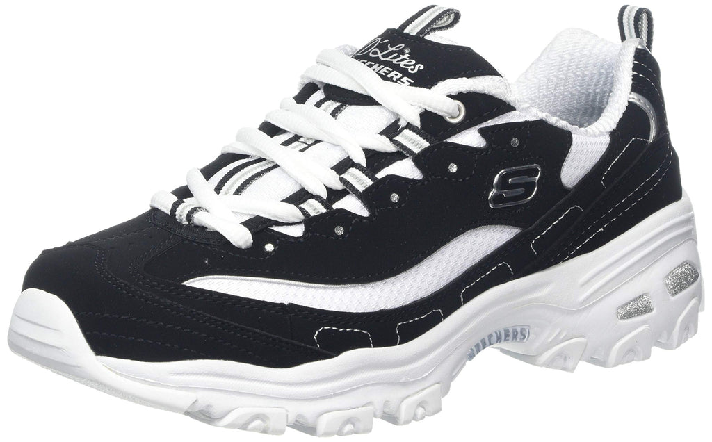 Skechers Women's D'lites Life Saver Memory Foam Lace-up Sneakers