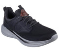 Skechers Men's Streetwear Slade - Breyer Knitted Mesh Bungee Lace W/Quarter Cage Slip On