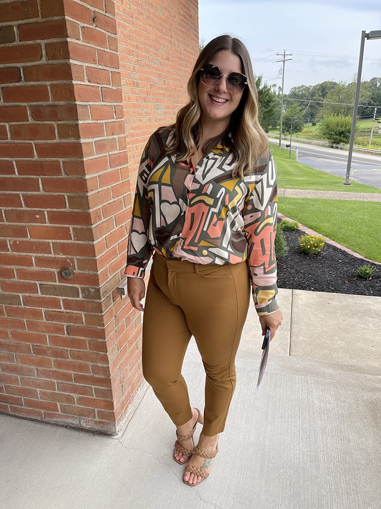 Blouses for Women Fashion, Long Sleeve Button Down Shirts Dressy Casual Tops
