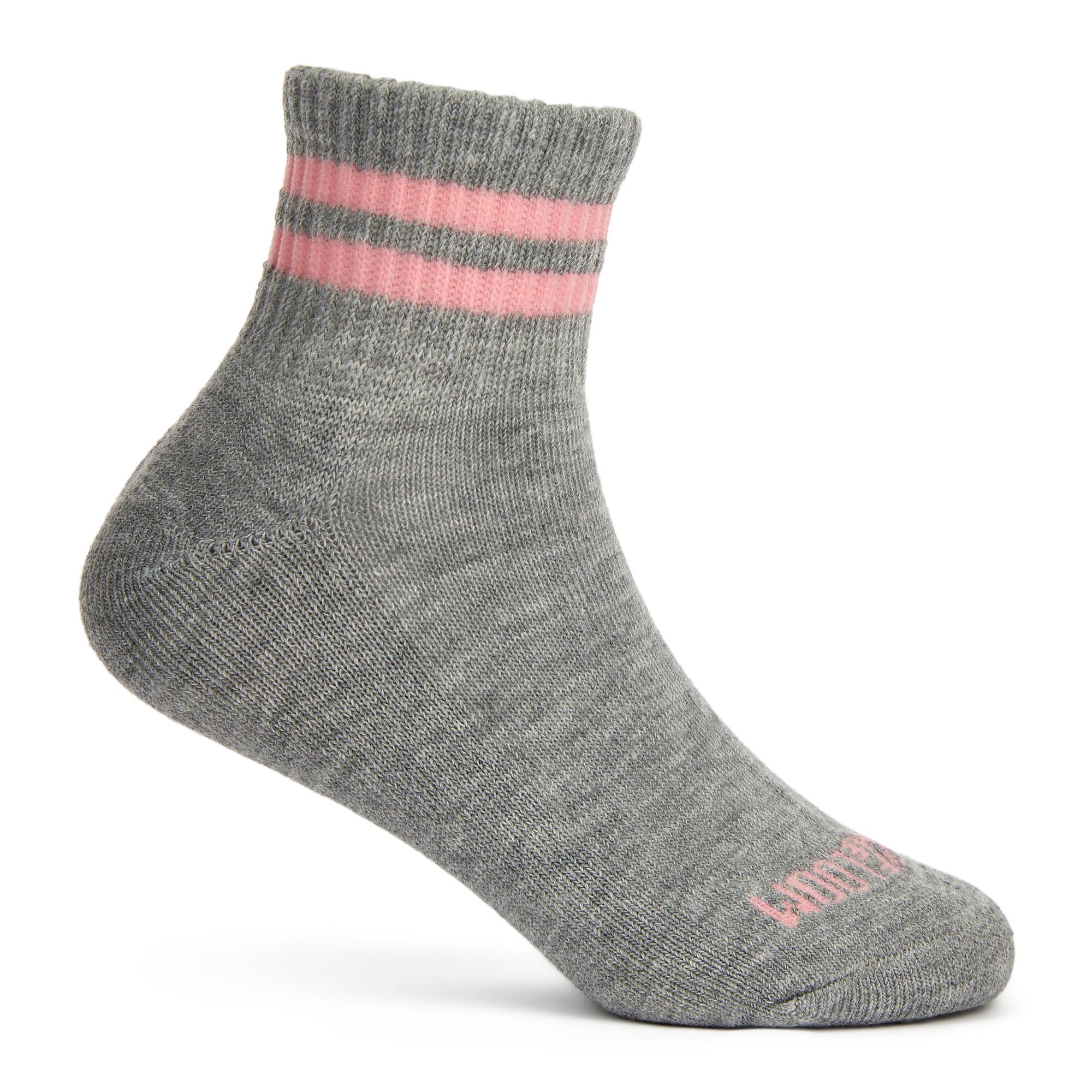 Fruit of the Loom Girl's Everyday Essential Soft Cushion Socks