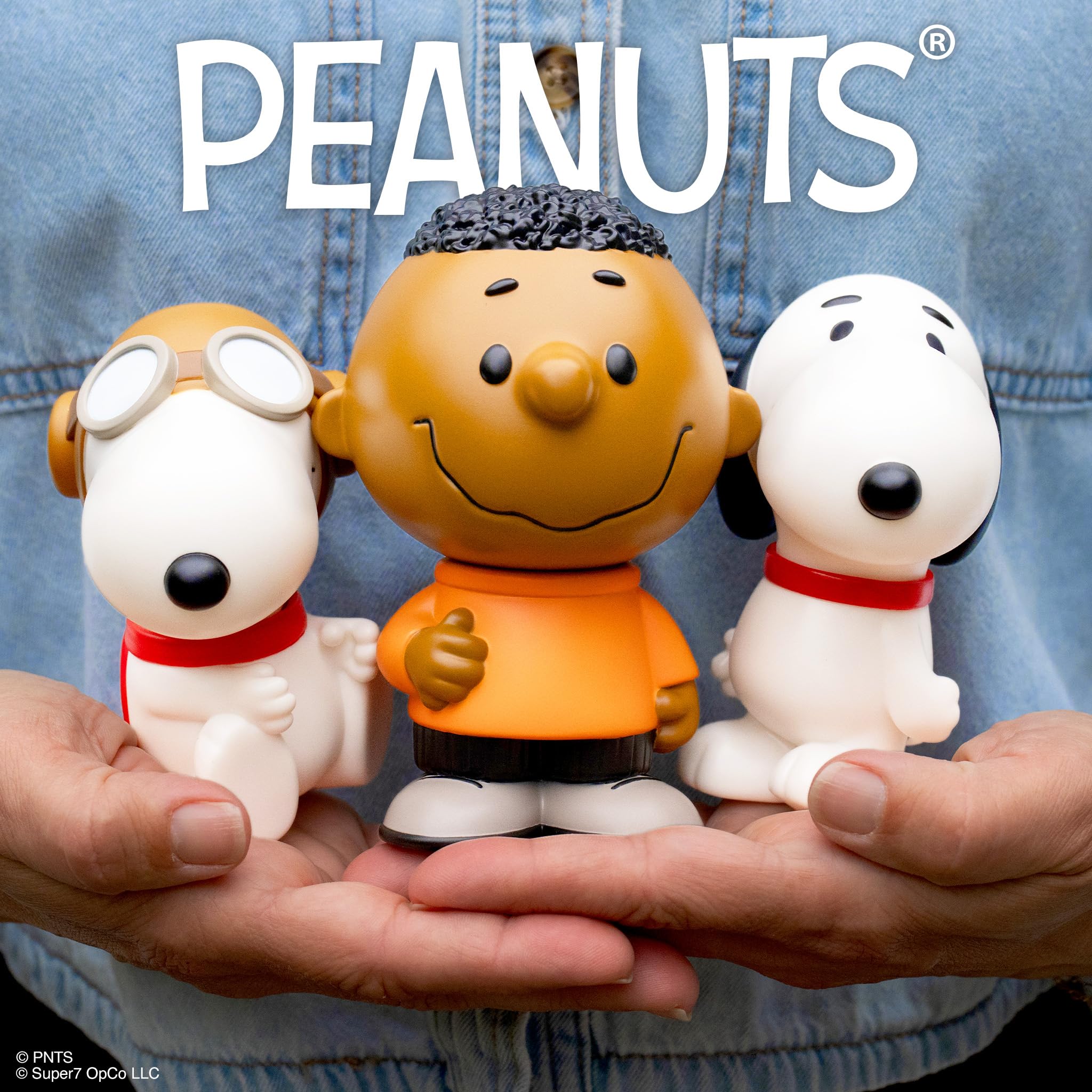 Super7 Fun! Fun! Peanuts Snoopy (Puffy Coat) Vinyl Figure - 5" Peanuts Action Figure - Classic Cartoon Fans Collectibles & Retro Toys - Cartoon Model for Collectors & Display Figurine - Comic Strips