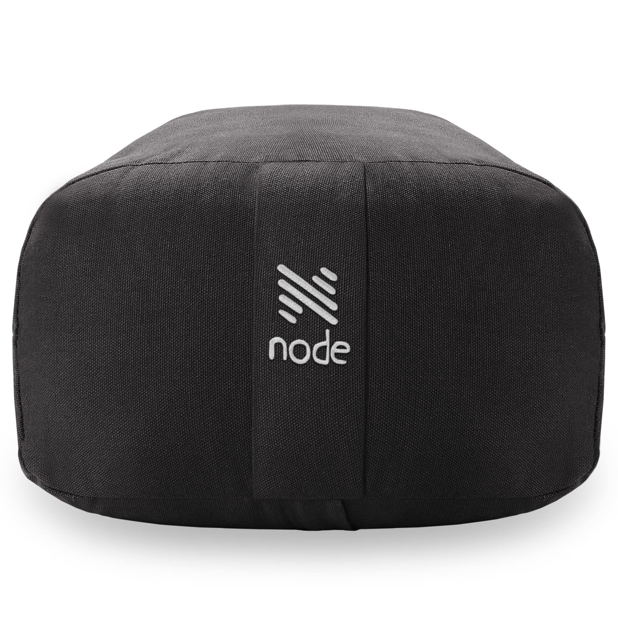 Yoga Meditation Cushion, 25" x 12" Rectangular Bolster with Organic Cotton Cover