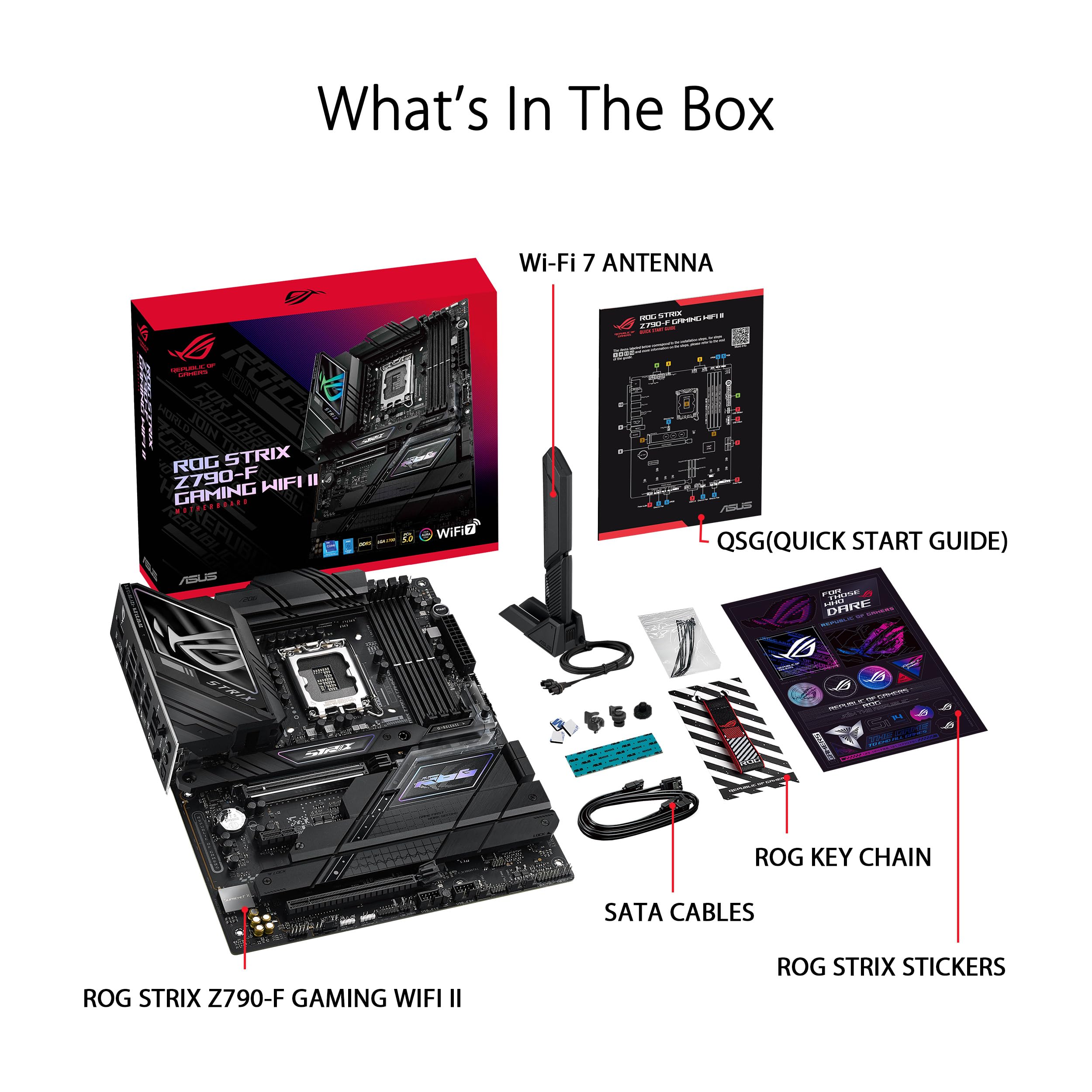 ASUS ROG Strix Z790-E Gaming WiFi 6E LGA 1700(Intel 14th,13th&12th Gen) ATX gaming motherboard(PCIe 5.0, DDR5,18+1 power stages,2.5 Gb LAN,Thunderbolt 4,5xM.2, 1xPCIe 5.0 M.2,Front panel USB 3.2 port)
