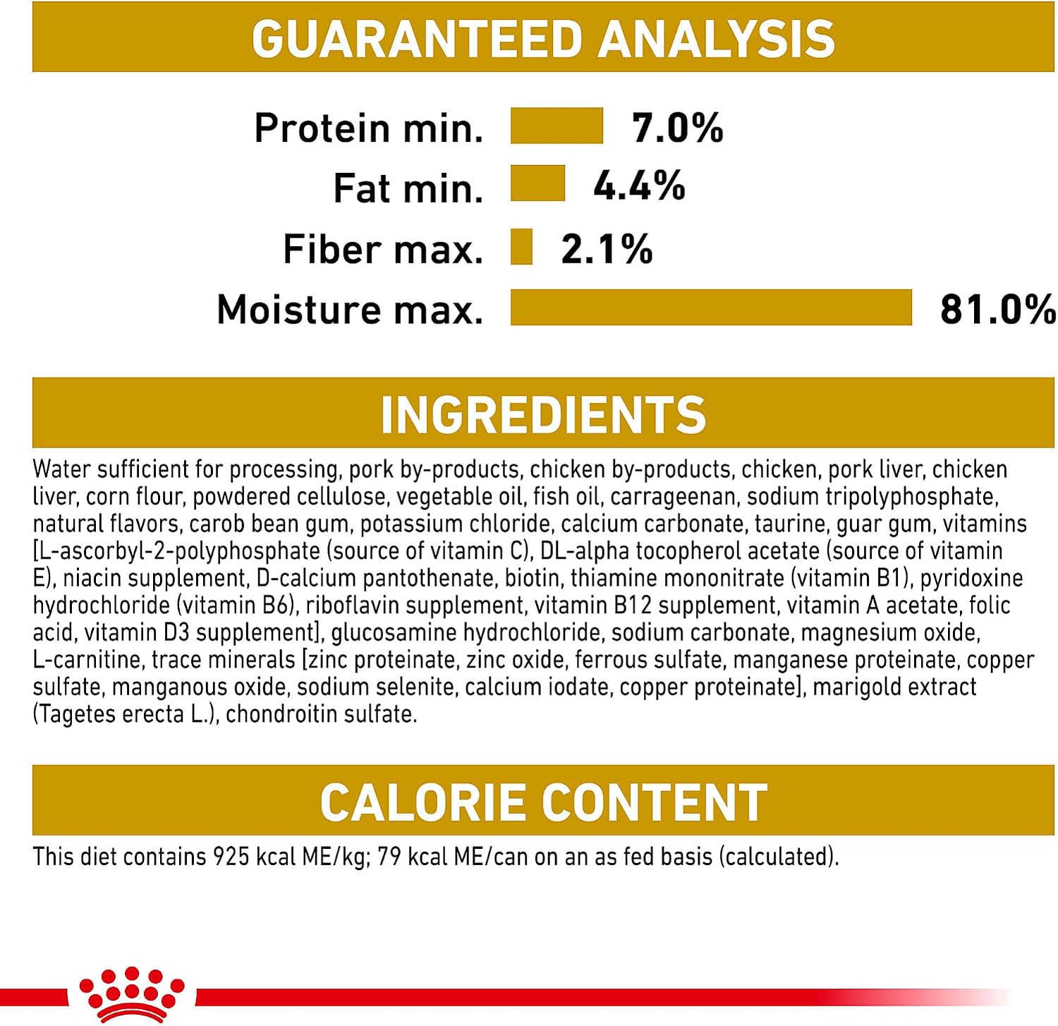 Royal Canin Breed Health Nutrition Dachshund Adult Loaf in Sauce Dog Food, 3 oz (Pack of 24)