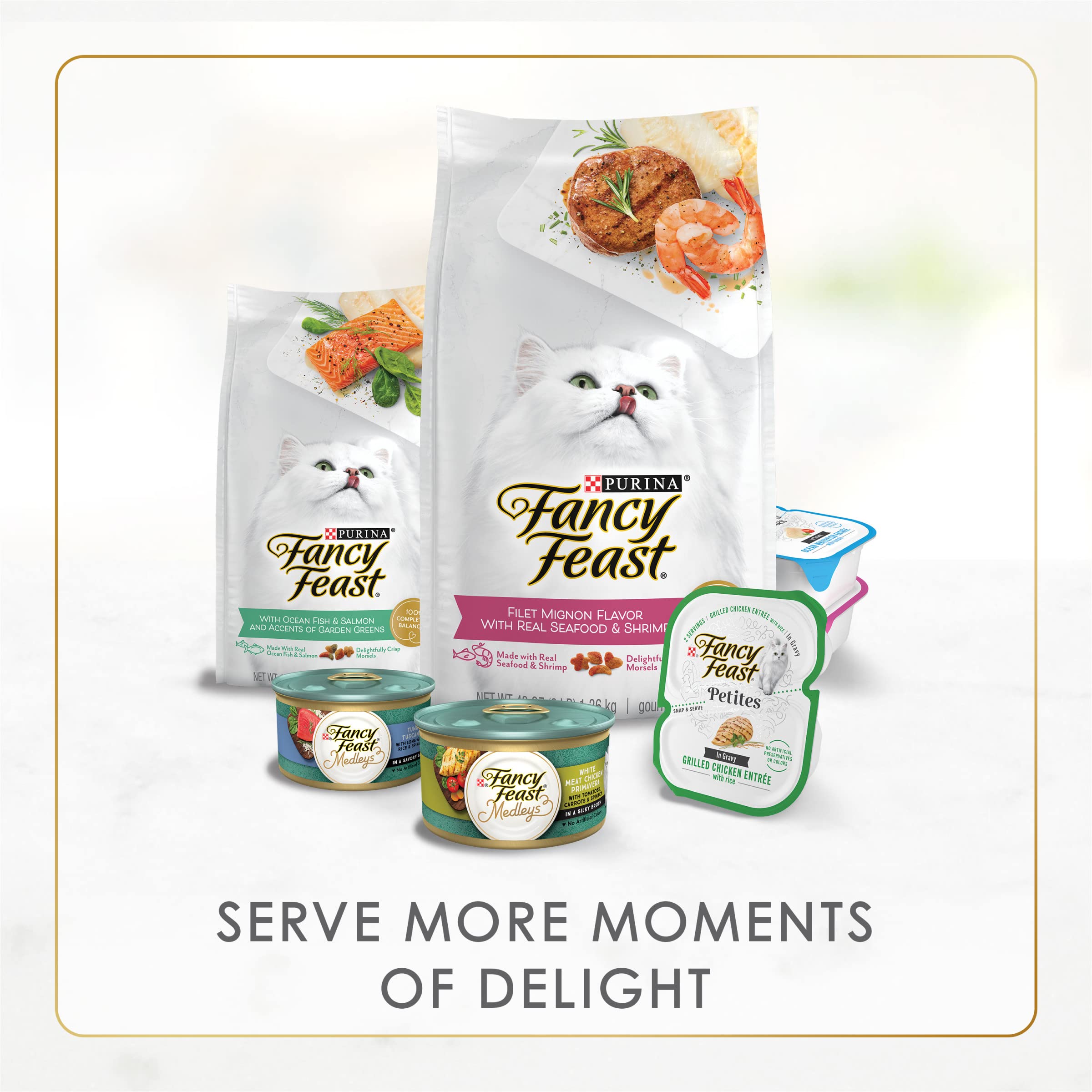 Purina Fancy Feast Delights With Cheddar Grilled Chicken and Cheddar Cheese Feast in Wet Cat Food Gravy Cat Food - (Pack of 24) 3 oz. Cans