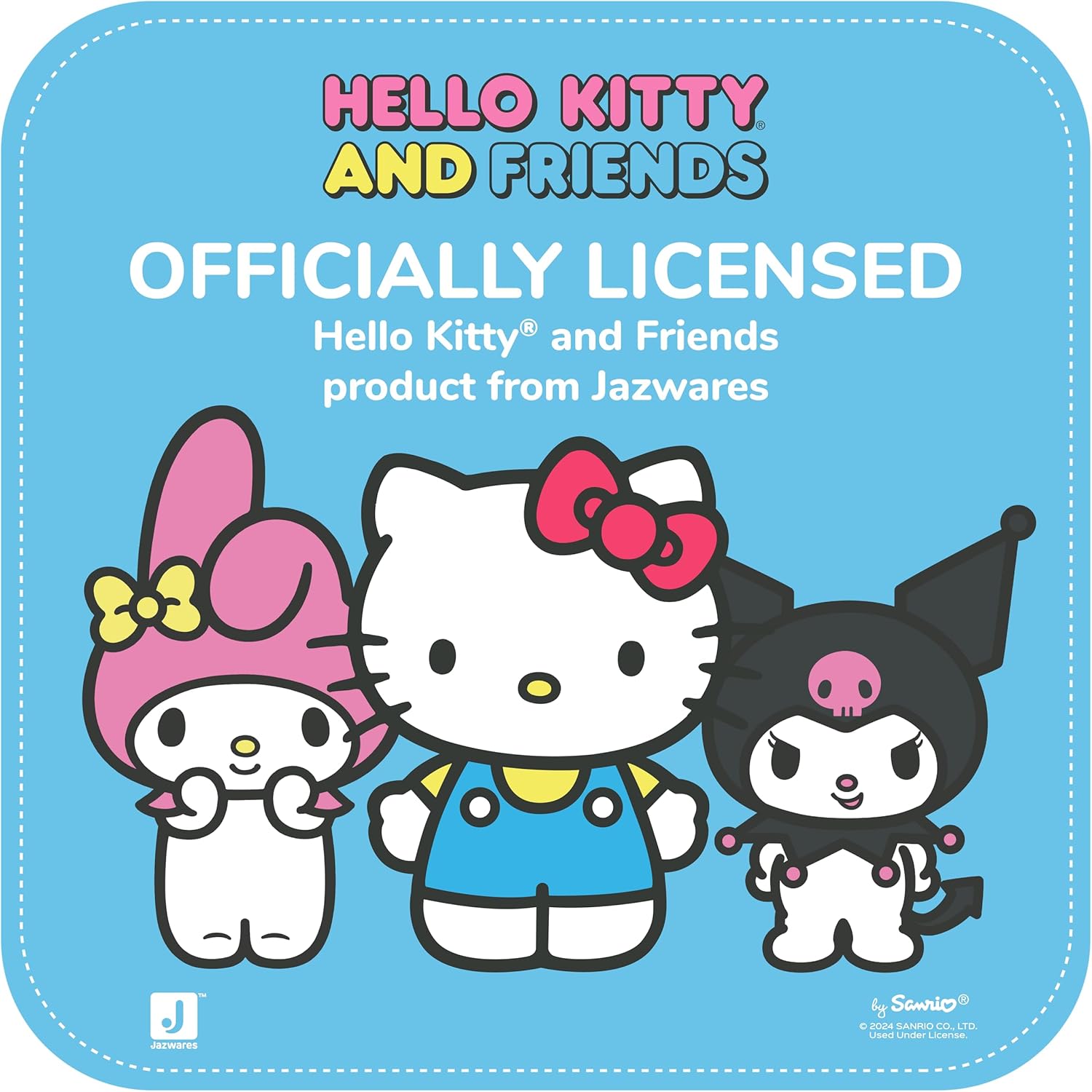 Jazwares Hello Kitty and Friends - 12-inch Plush Bouquet - 9 Plush Included - Officially Licensed Sanrio Product from