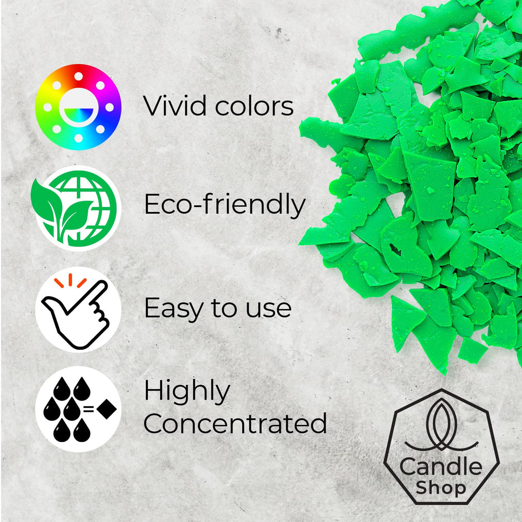 Liquid Candle Wax Dye for Soy Candle Making - 16 Popular Candle Dye Coloring Set - Premium Liquid Candle Wax Coloring - Highly Concentrated Candle Colors