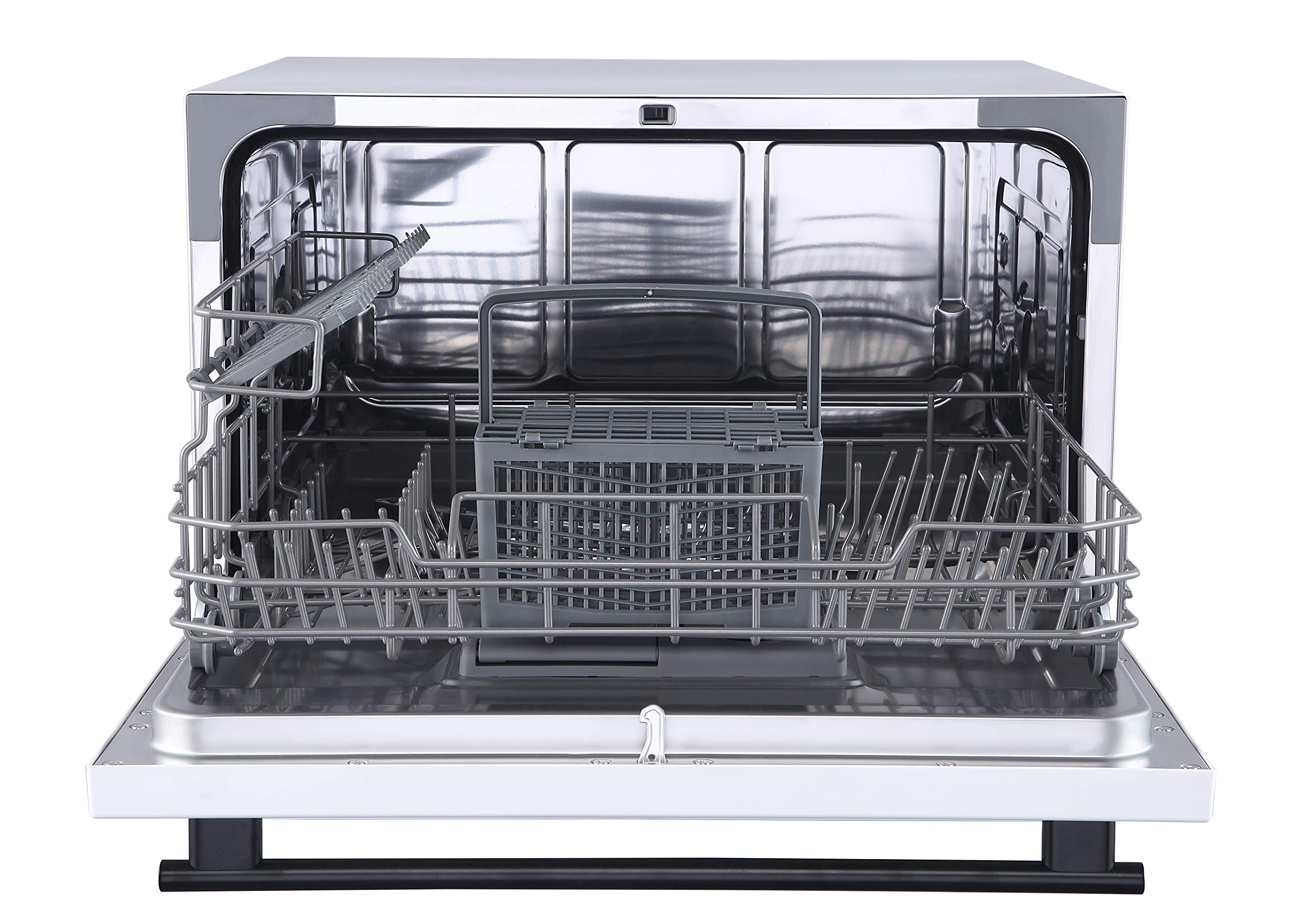 Farberware Compact 6-Place Setting Dishwasher - Portable Mini Countertop Dishwasher with 7 Wash Programs - Perfect for Small Spaces Like Apartment, Dorm, Boat, Camper/RV