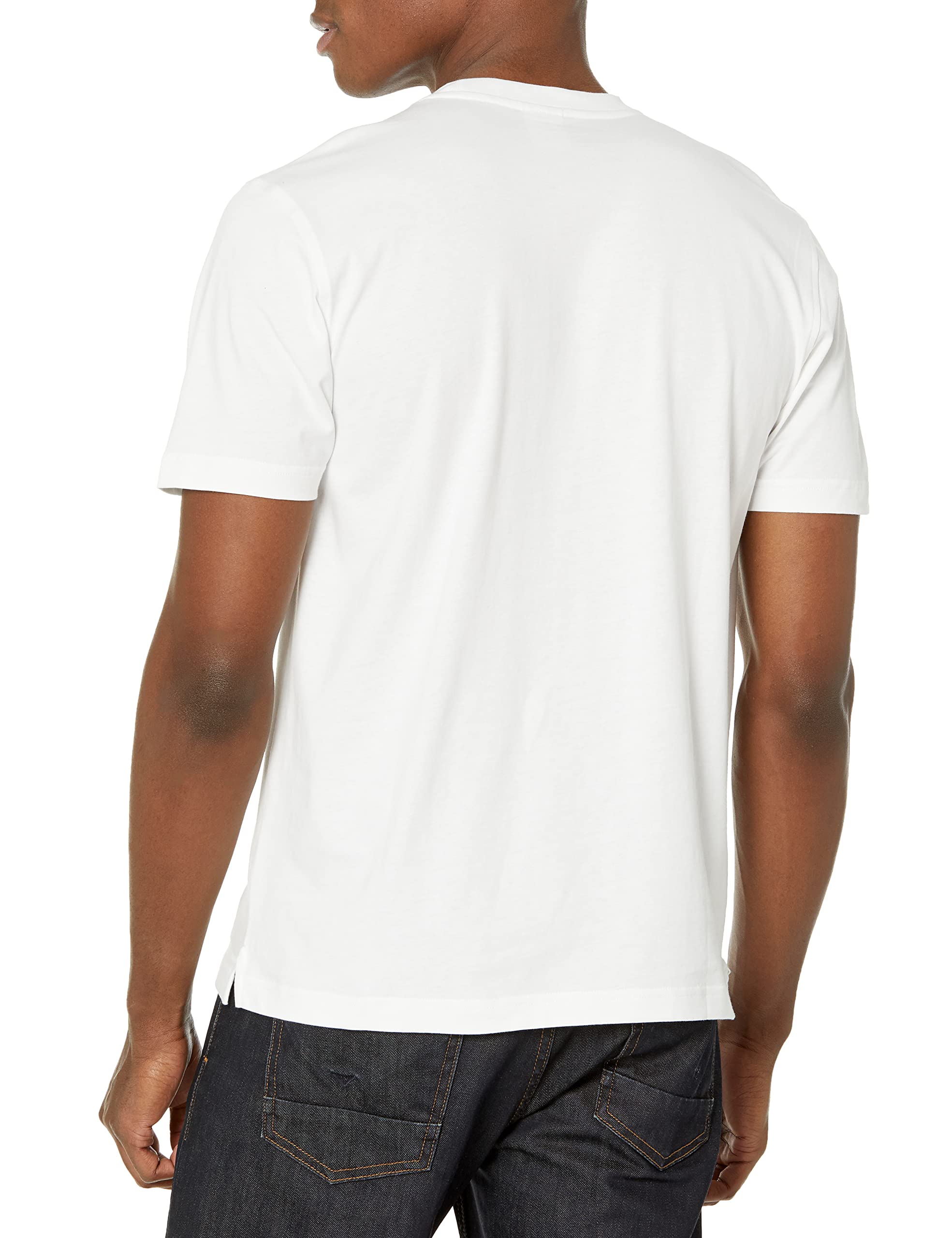 Brooks Brothers Men's Short Sleeve Cotton Crewneck Logo T-Shirt