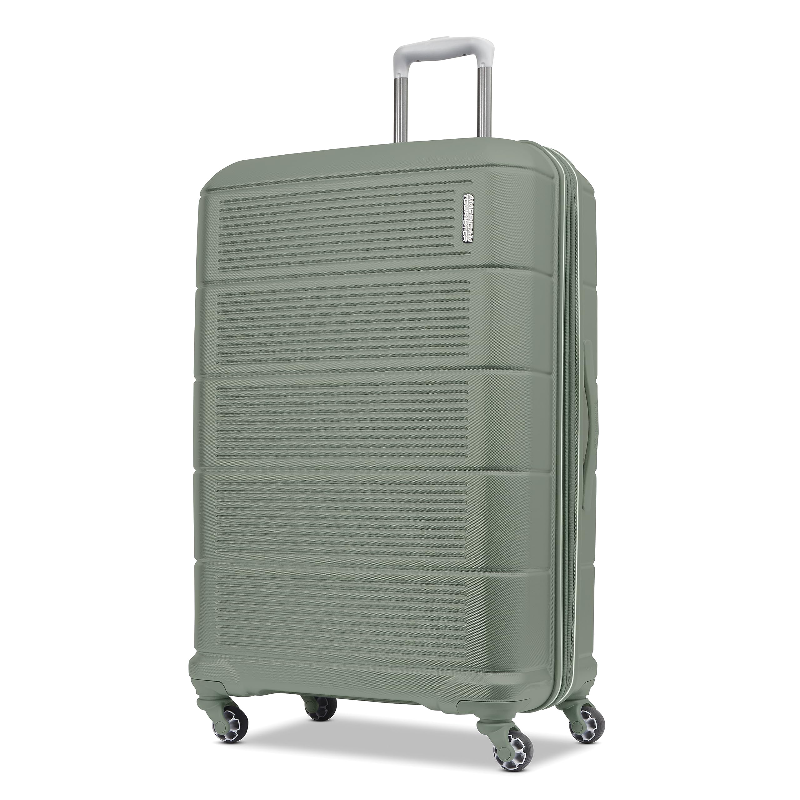American Tourister Stratum 2.0 Expandable Hardside Luggage with Spinner Wheels, 2-Piece Set 20/28, Blue
