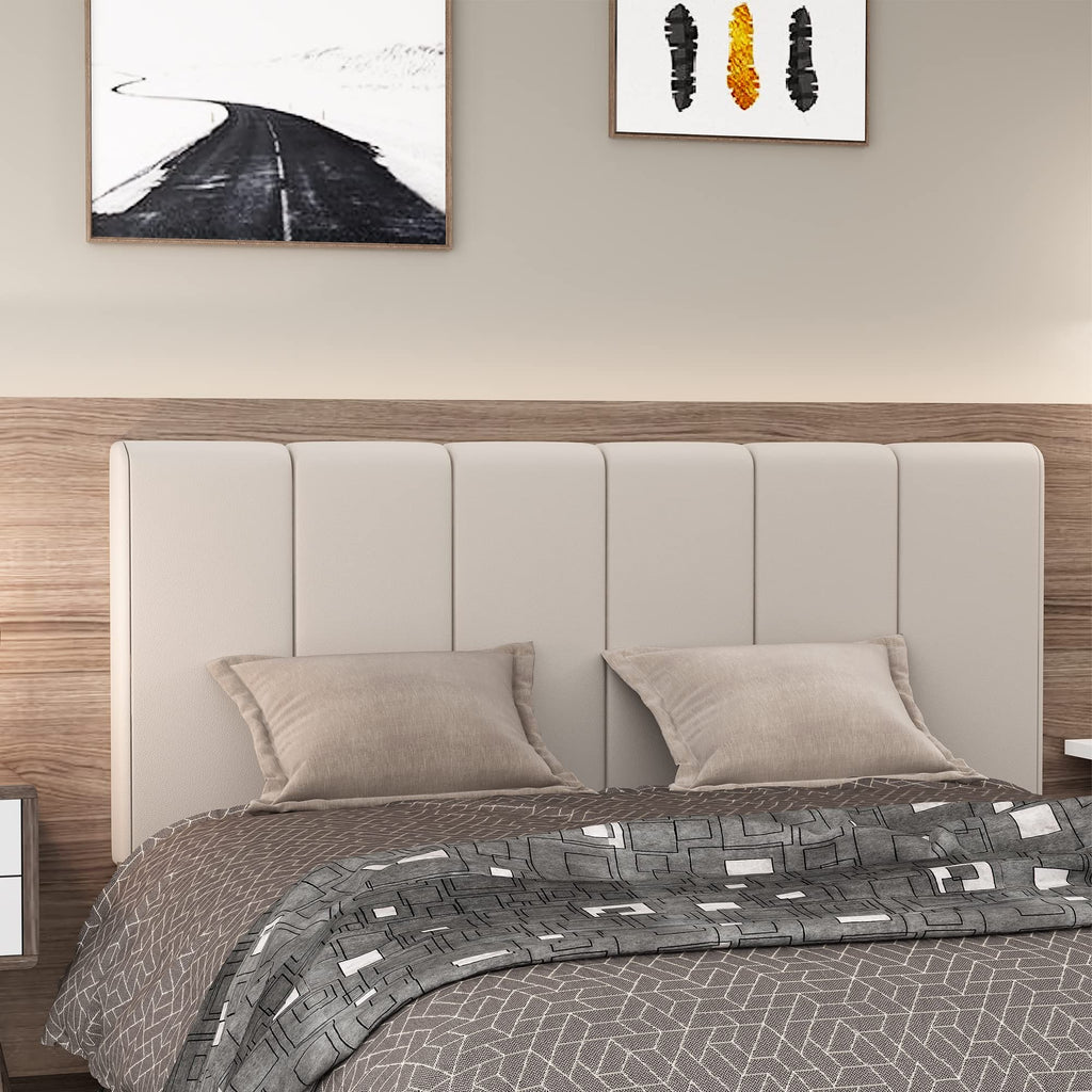 HAOBO Home Upholstered Headboards Foldable Queen/Full Linen Panels with Height Adjustments