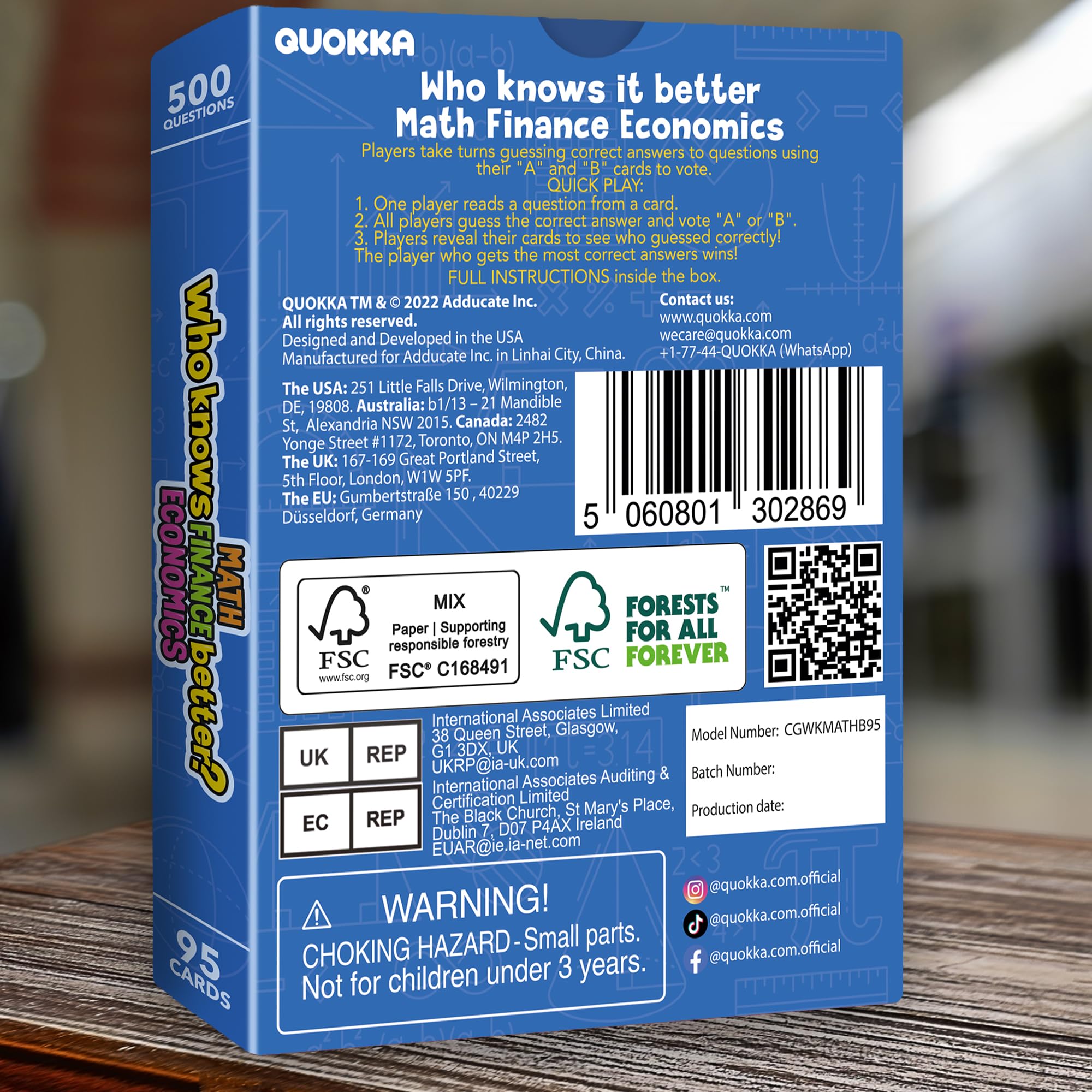 Family Board Games for Kids and Adults - Trivia Card Games for Kids 8-12 and Adults - Who Knows Me Better for Family Game Night - 500+ Facts Questions from Ages 6-8 — Fun Travel Car Activities for 5+