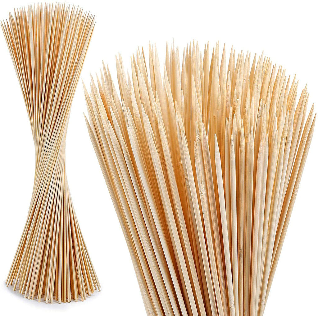 60 PCS Bamboo Marshmallow Roasting Sticks, SMores Skewers for Fire Pit, Extra Long 30 Inch Heavy Duty 5mm Thick Wooden SMores Sticks for Open Fire Pits Roaster Barbecue Hot Dog Camping Kebab Sausage