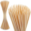 60 PCS Bamboo Marshmallow Roasting Sticks, SMores Skewers for Fire Pit, Extra Long 30 Inch Heavy Duty 5mm Thick Wooden SMores Sticks for Open Fire Pits Roaster Barbecue Hot Dog Camping Kebab Sausage
