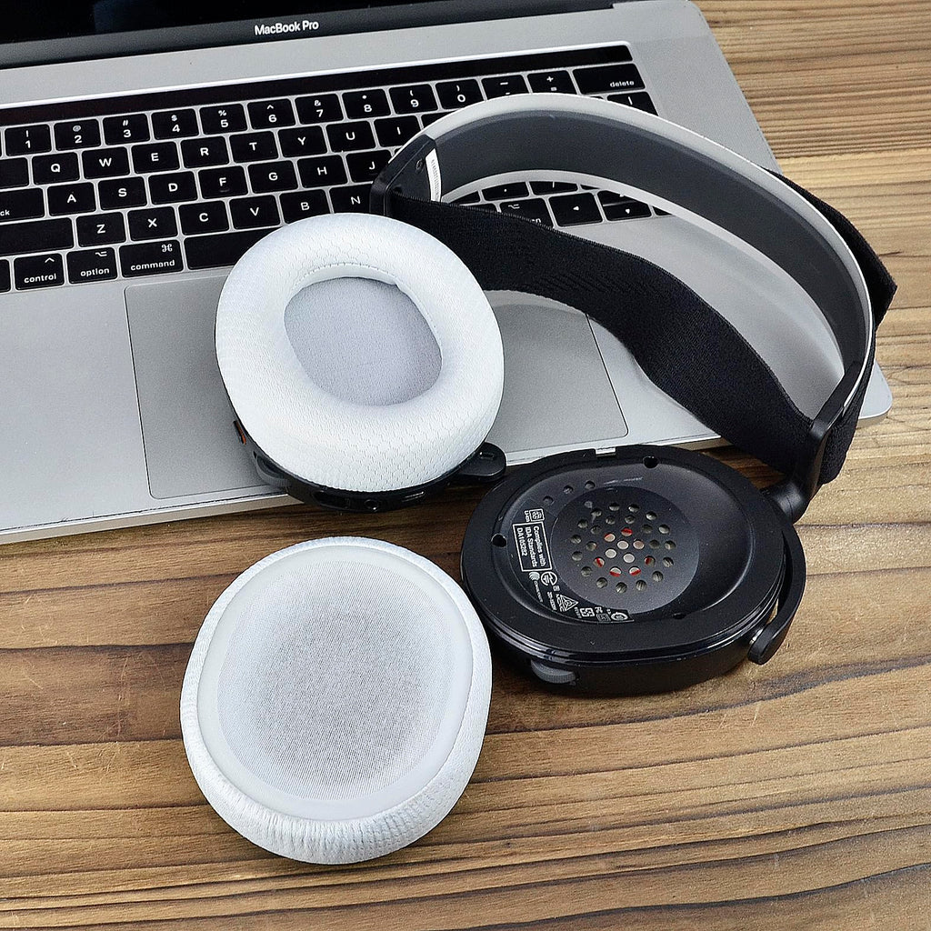 Arctis 3/5 / 7/9 Replacement Black Fabric Ear Pads Cushion Compatible with SteelSeries Arctis 3 / Arctis 5 / Arctis 7 Arctis 9 / Arctis 1 / Arctis pro Lossless Wireless Gaming Headset Headphone