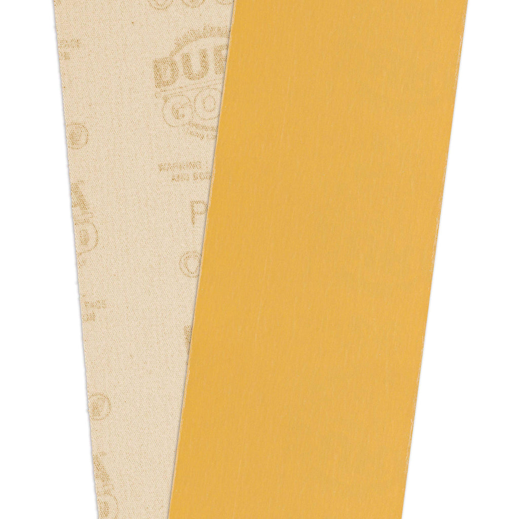 Dura-Gold Premium - 40 Grit Gold - Hook & Loop Backing Longboard Continuous Sandpaper Roll, 2-3/4" Wide, 12 Yards Long - For Automotive & Woodworking Air File Long Board Sanders, Hand Sanding Blocks