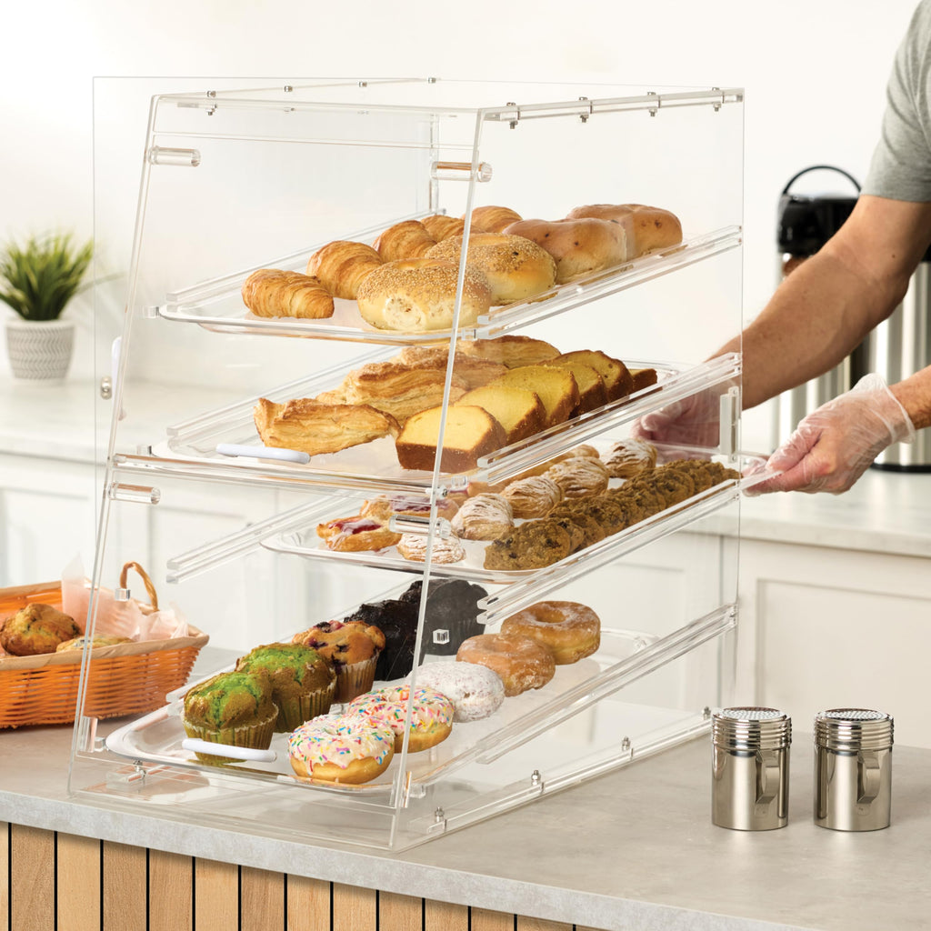 Winco Acrylic Display Case, 2 Tray
