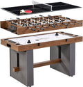 Barrington 3-in-1 Combination Game Table 54”, Foosball, Air-Powered Hockey and Table Tennis Combo Table, Multi Game Table Perfect for Family Game Rooms, All-in-One Arcade Table