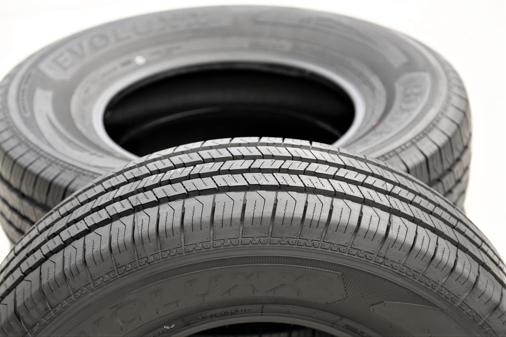Evoluxx Rotator H/T All-Season Commercial Van Radial Tire-195/75R16 195/75/16 195/75-16 107/105R Load Range D LRD 8-Ply BSW Black Side Wall