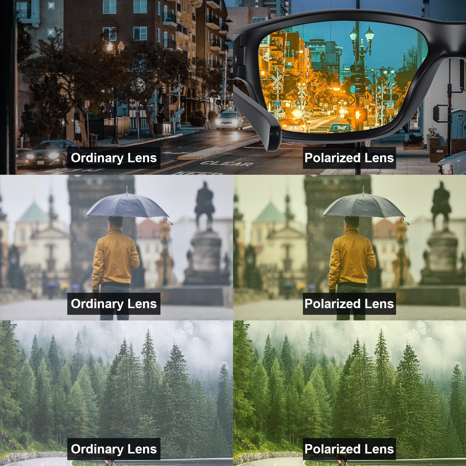 SKYOAK 3 PACK Evolved Unbreakable Bifocal Reading Sunglasses Men TR90 Frame Wrap Around Design Glasses UV 400 Protection Outdoor Sun Reader Sports/Driving (Black & Blue & Tortoise +1.50)