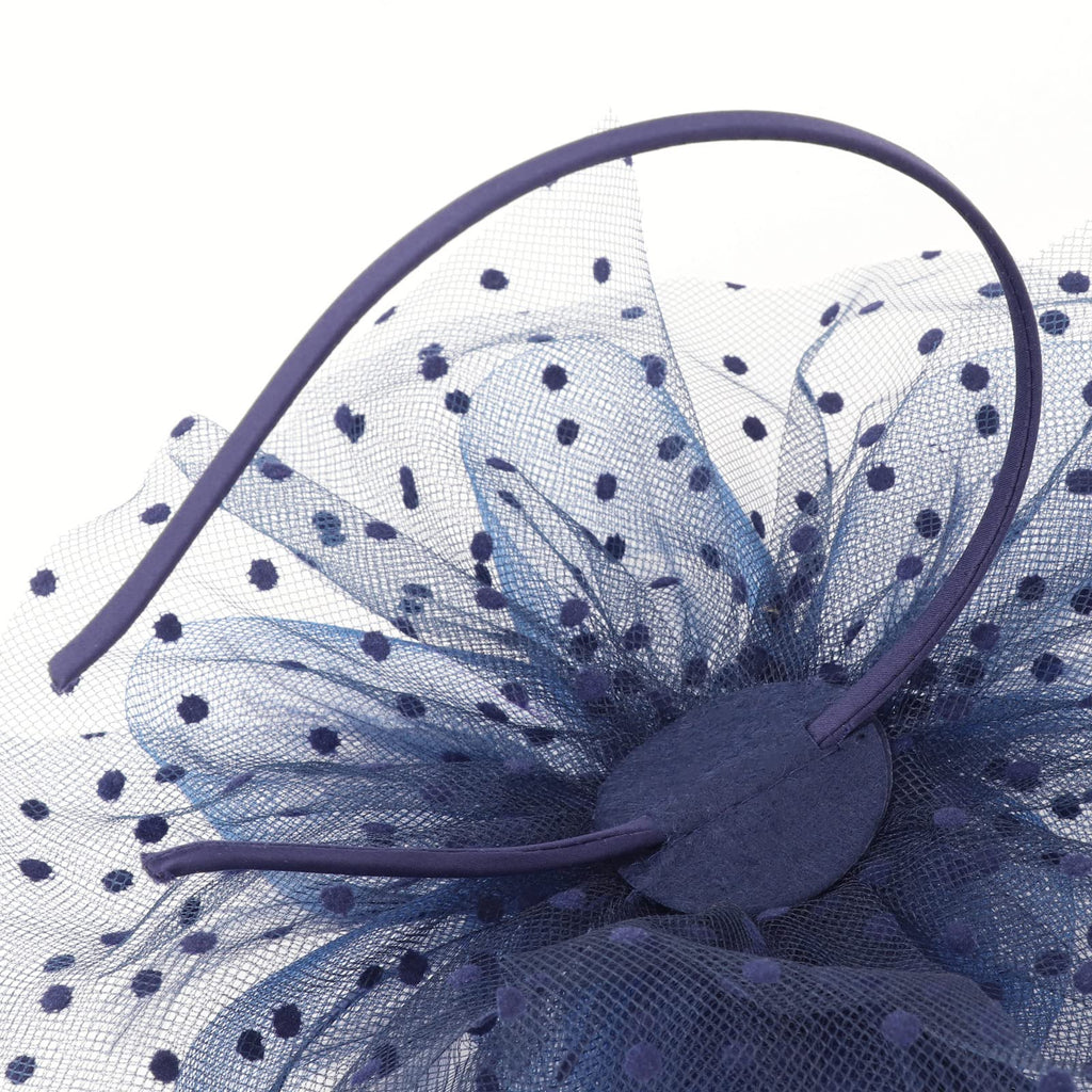 AQOKKA Women Fascinators Hats Flower Fascinators with Headband and Clip Tea Party Headwear for Women and Girls