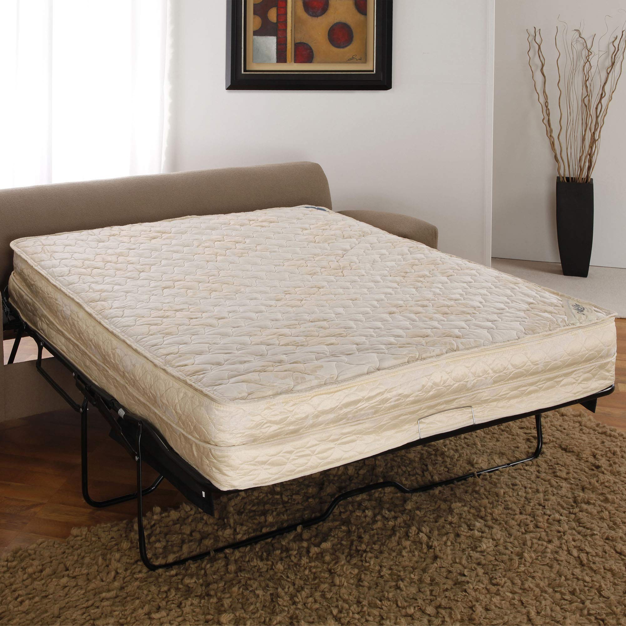 Leggett & Platt AirDream Hypoallergenic Inflatable Mattress with Electric Hand Pump for Sleeper Sofas, 52" Full