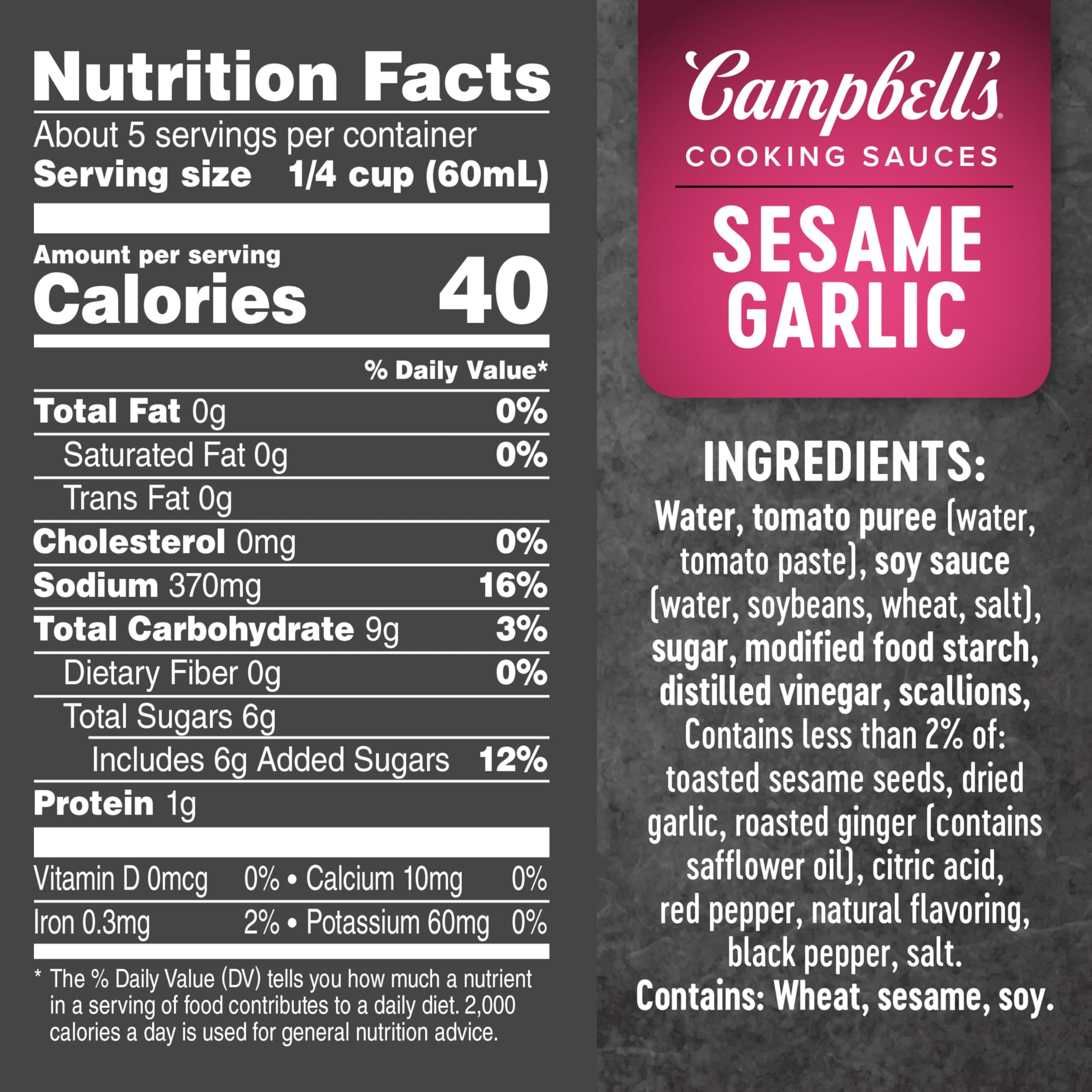 Campbell's Cooking Sauces, Hearty Beef Stew, 12 Oz Pouch