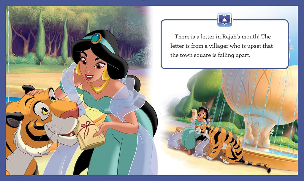 Disney Princess Ariel, Rapunzel, Belle, and More!- Dream Big Princess Me Reader and 8-Book Library - PI Kids