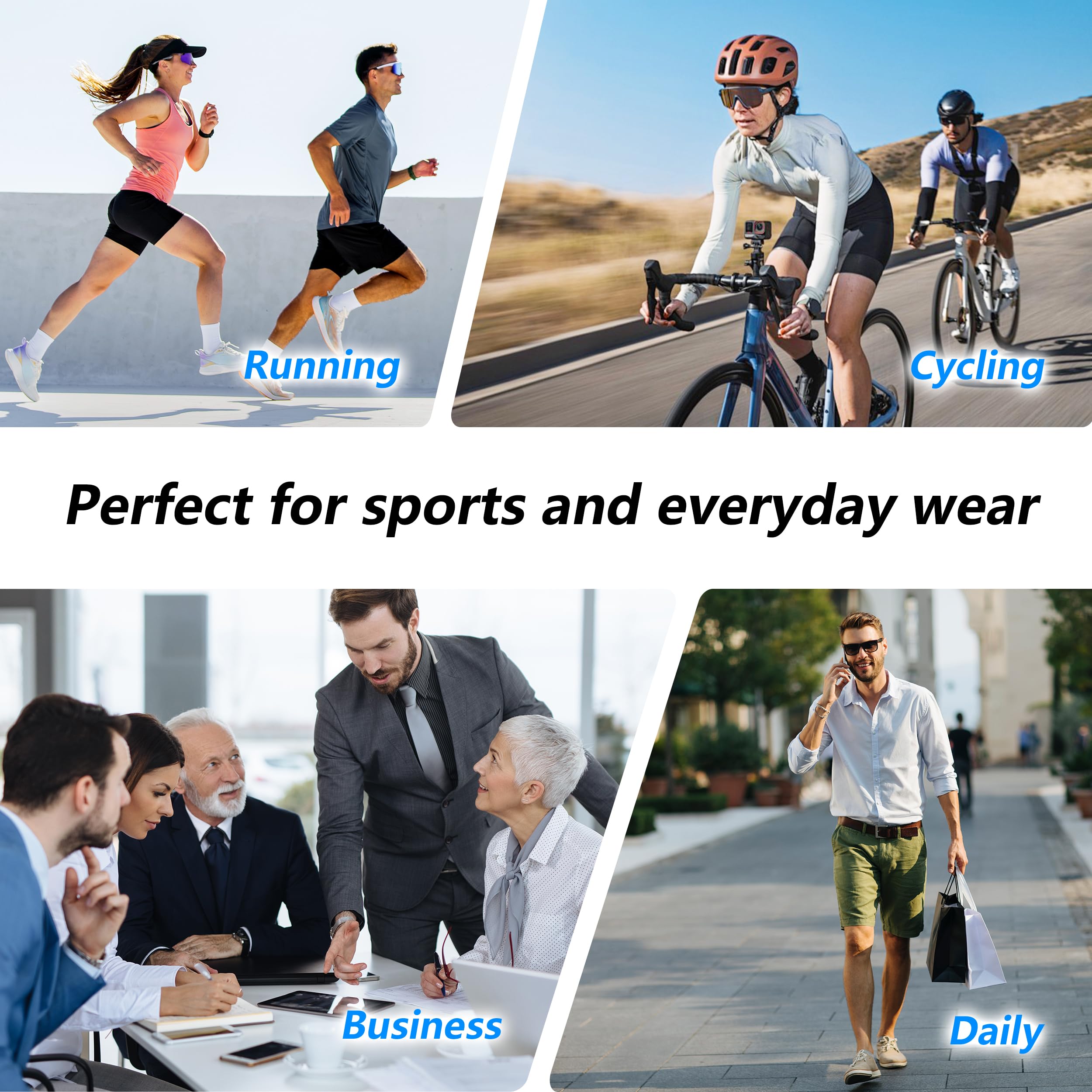 No Show Athletic Socks, ZEALWOOD 3 Pairs Merino Wool Ultra-Light Running Tennis Golf Socks for Men Women