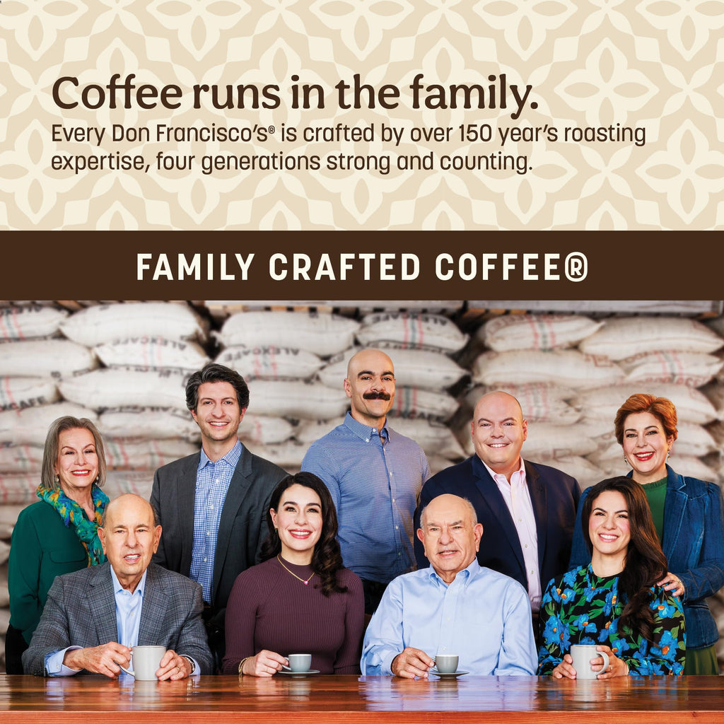 Don Francisco's Caramel Ground Coffee, Medium Roast – 100% Arabica, Flavored Coffee, 12 oz Bag