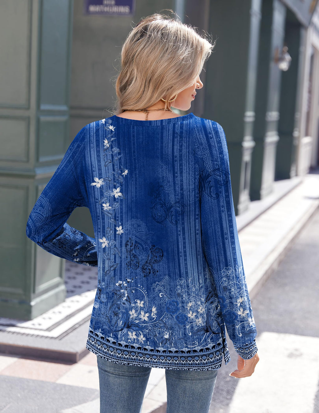 Zeagoo Womens Long Sleeve Tshirts Casual Tunic Tops Work Fashion Cute Sweaters Fall Outfits 2026 Dressy Blouse