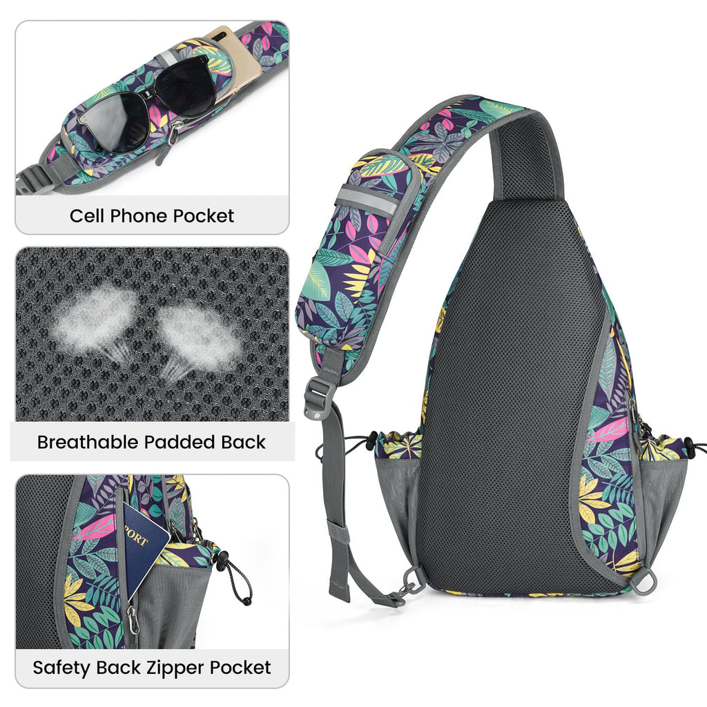 G4Free Pickleball Bag, Crossbody Sling Bag for Men Women, Pickleball Backpack, Pickle Ball Paddle Bag Gifts for Sports