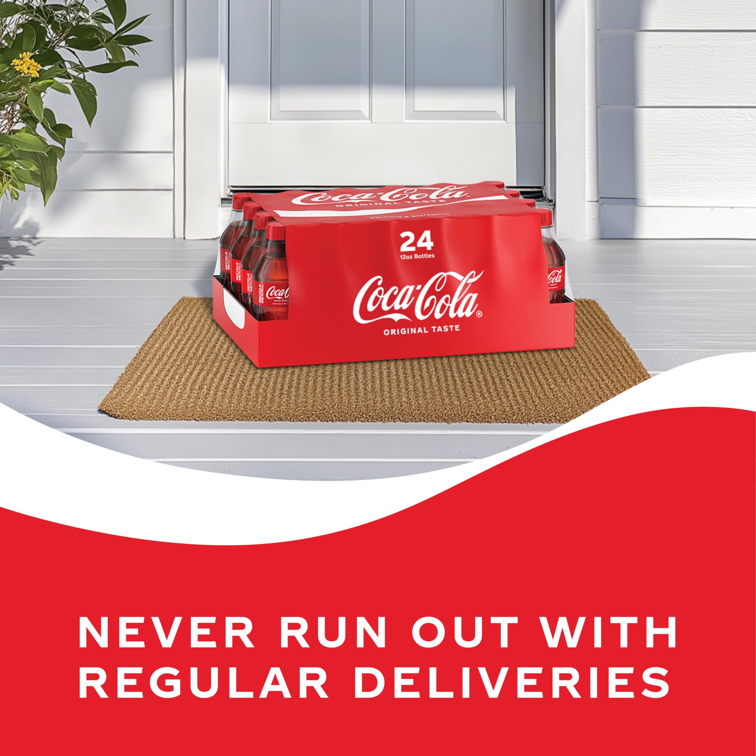 Coca-Cola Classic 8Oz Glass Bottles 2- (12 Bottles) Coke