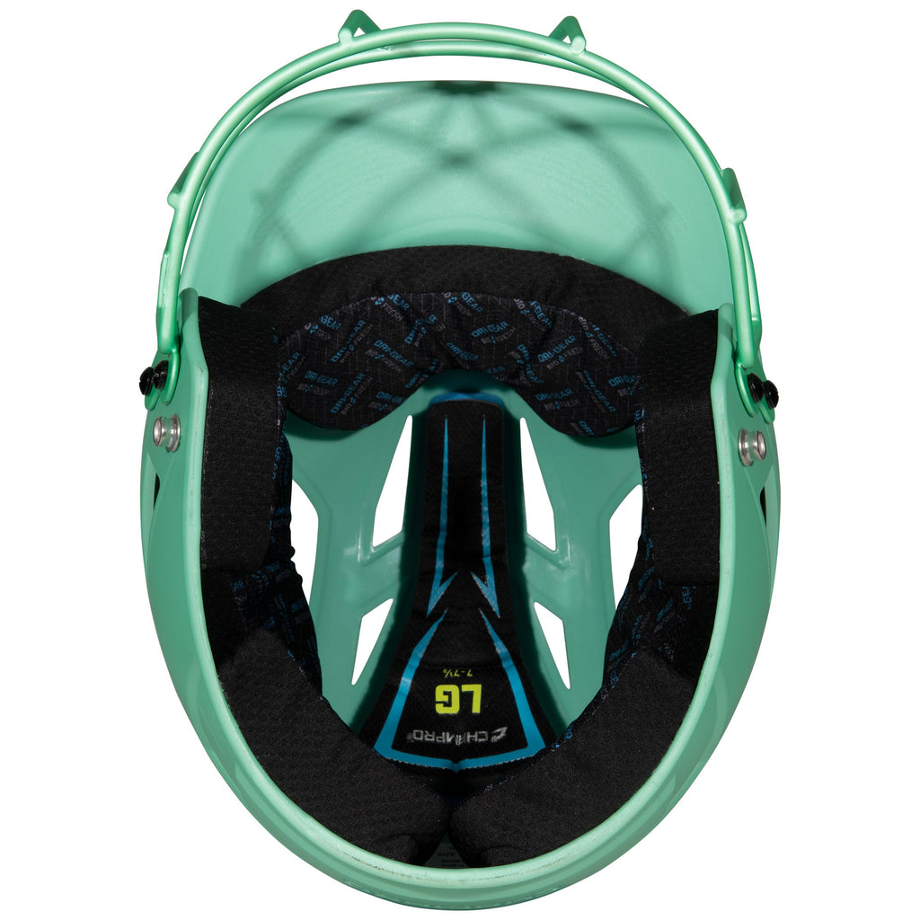 Champro HX Rise Fastpitch Batting Helmet with Facemask