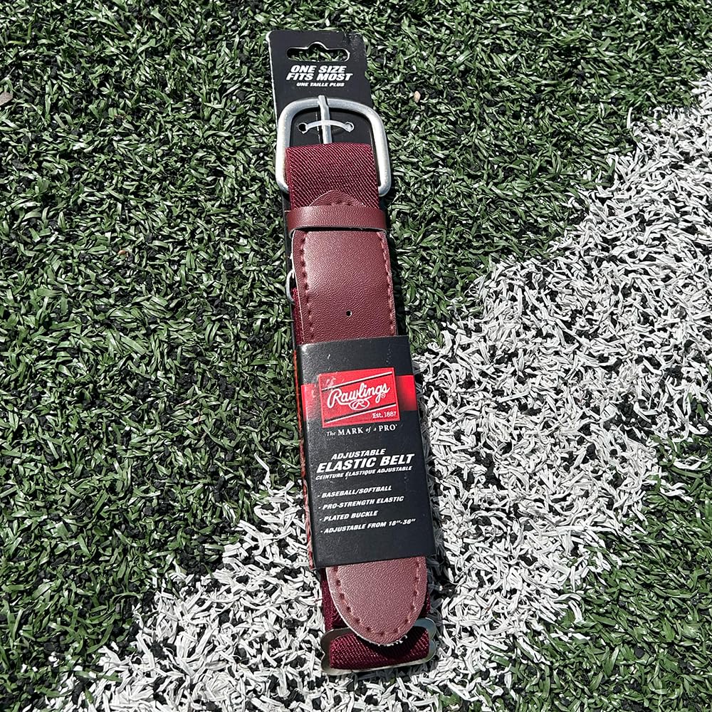 Rawlings | Elastic Game Day Belt | Baseball/Softball | Adult/Youth | Multiple Colors
