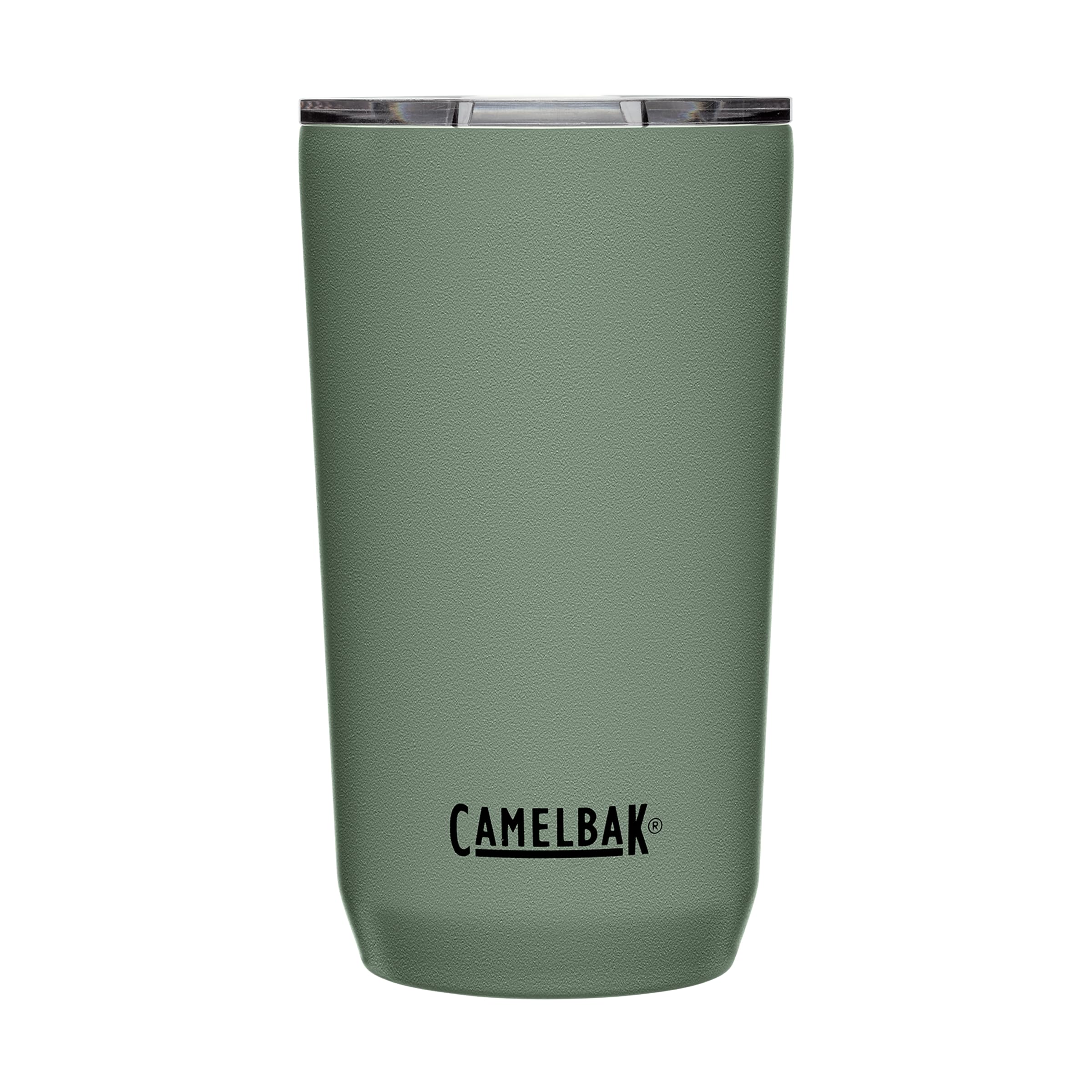 CamelBak Horizon Insulated Stainless Steel Tumbler with Tri Mode Spill Resistant Lid, 16oz, Moss