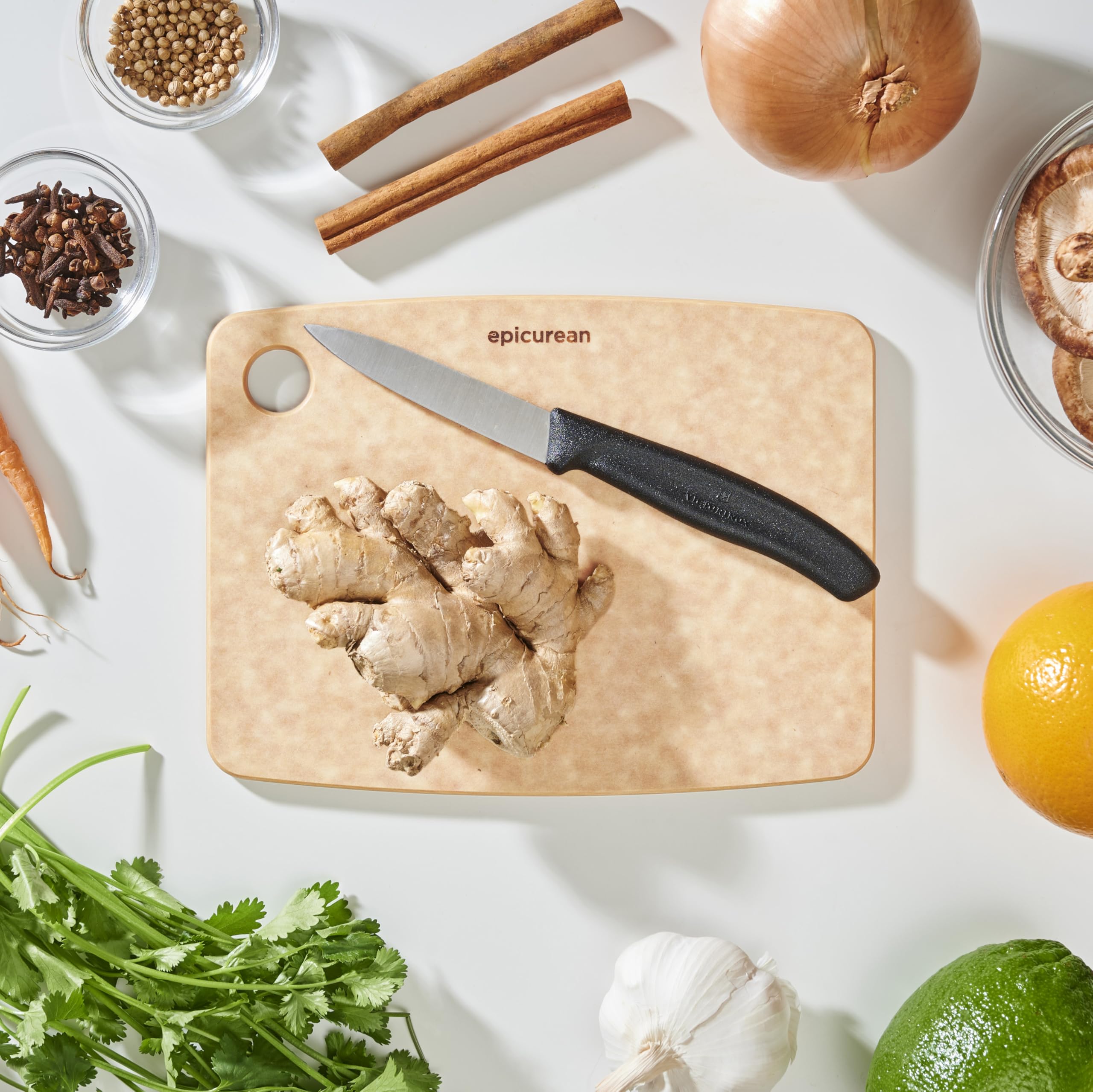 Epicurean Kitchen Series Cutting Board, 11.5-Inch × 9-Inch, Natural