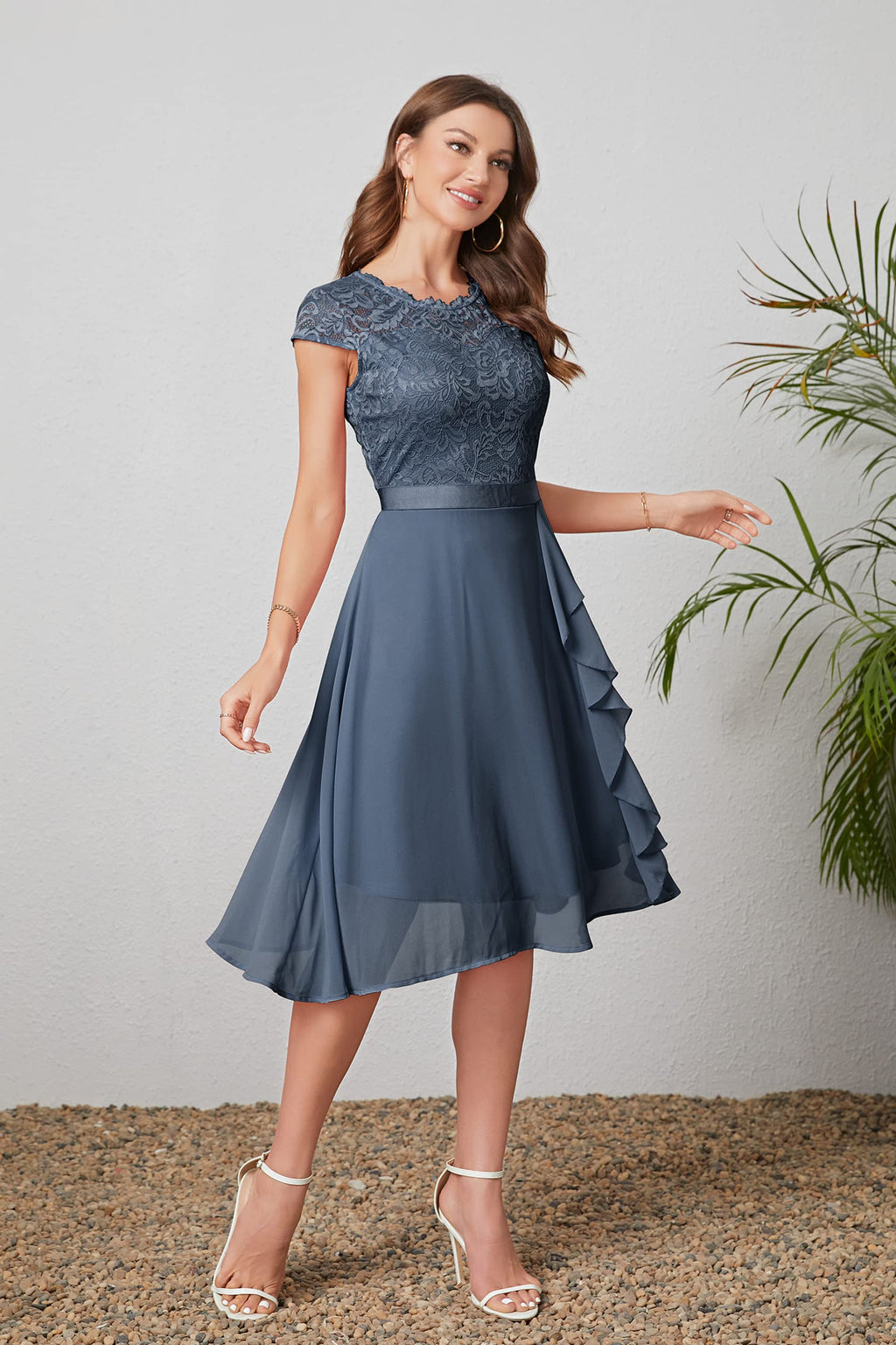 Women's Cocktail Dresses for Women Evening Party, Tea Party Dress for Women 2025 Wedding Guest Dress Prom Semi Formal Dress