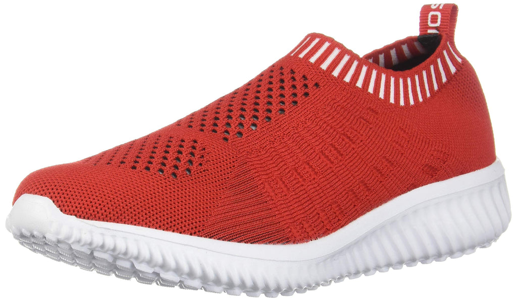 konhill Womens Walking Shoes Slip On Sneakers Breathable Mesh Lightweight Casual Footwear for Daily Commute