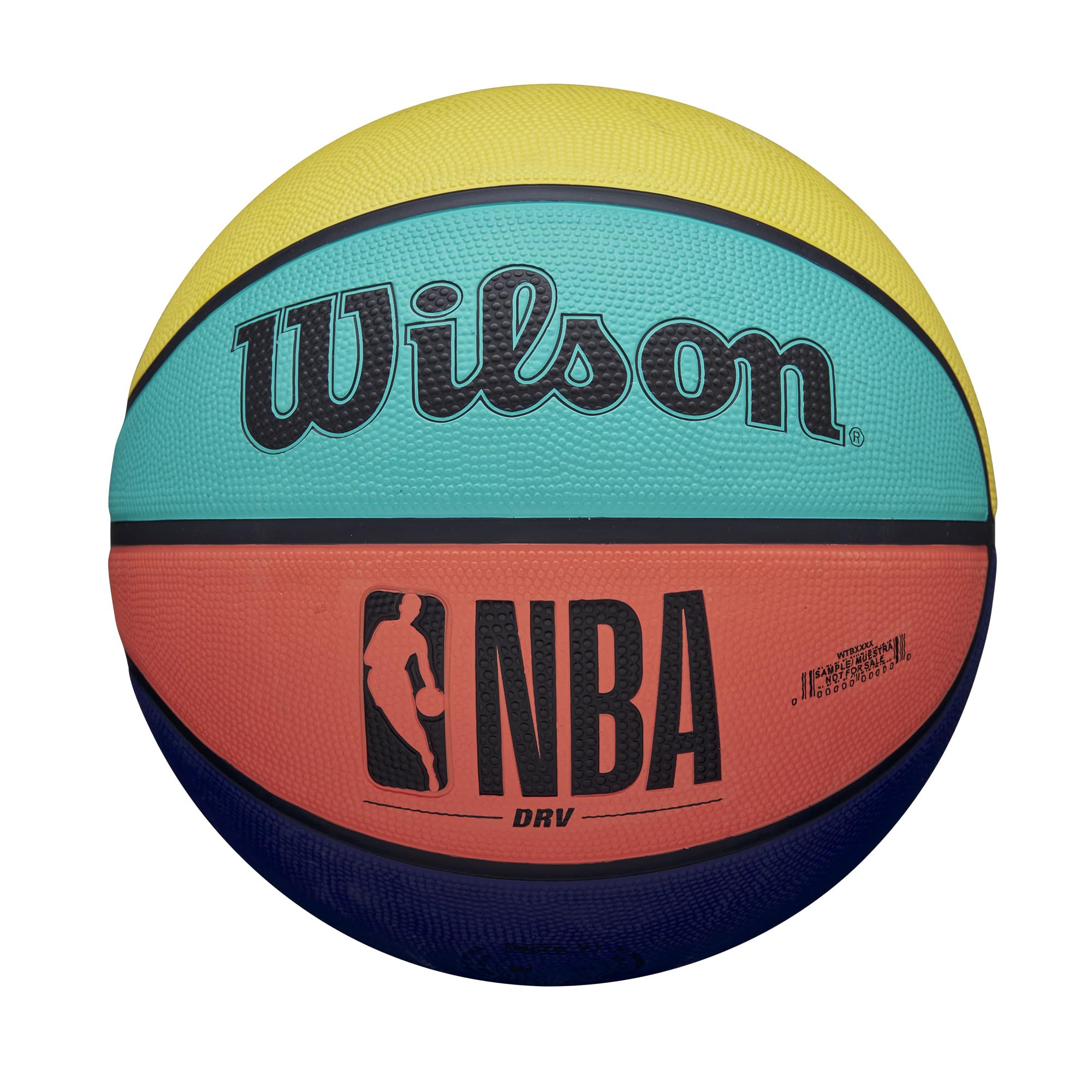 WILSON NBA DRV Outdoor Basketball - Indigo/Beige, Size 5-27.5"