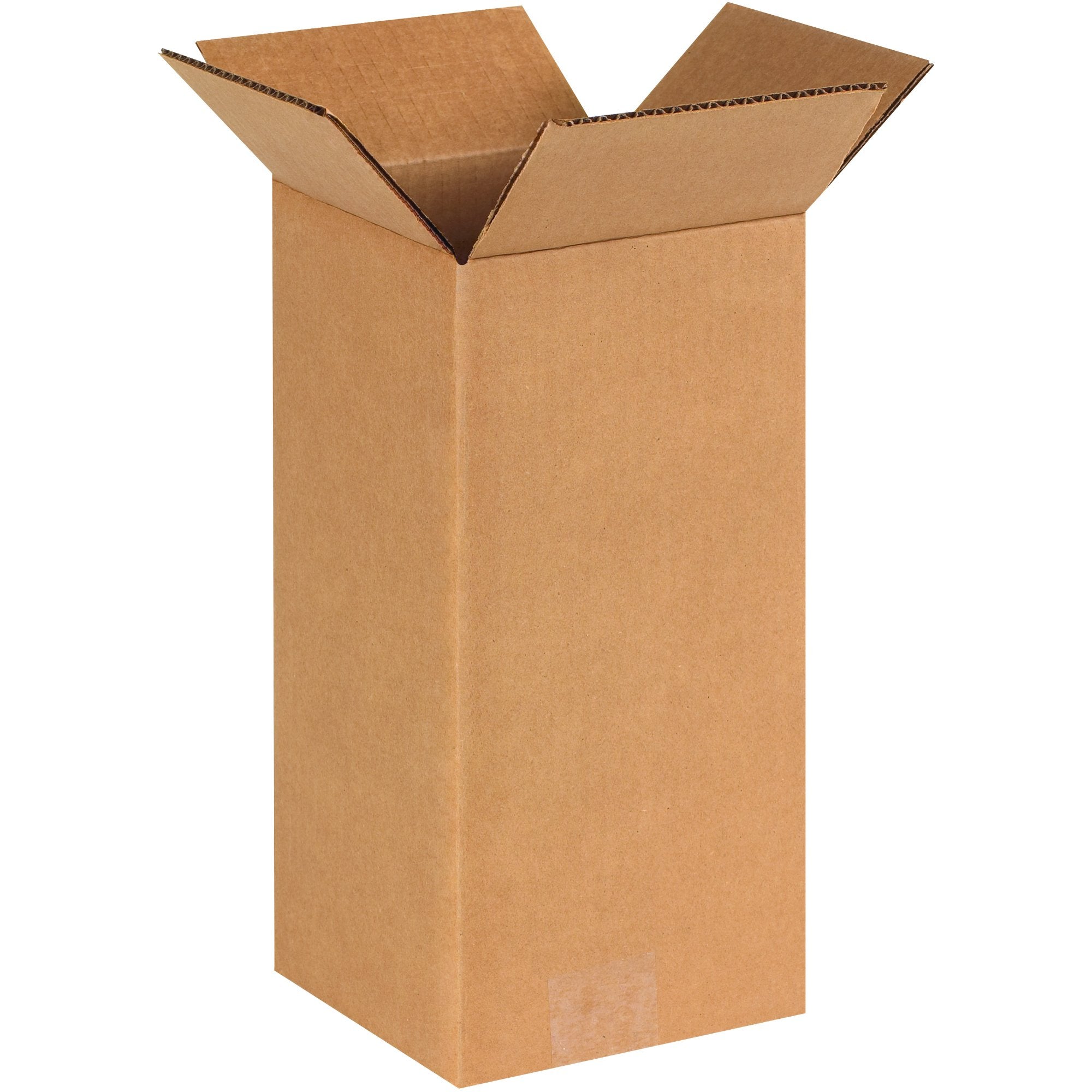 BOX USA 4x4x40 Tall Corrugated Boxes, Tall, 4L x 4W x 40H, Pack of 25 | Shipping, Packaging, Moving, Storage Box for Home or Business, Strong Wholesale Bulk Boxes