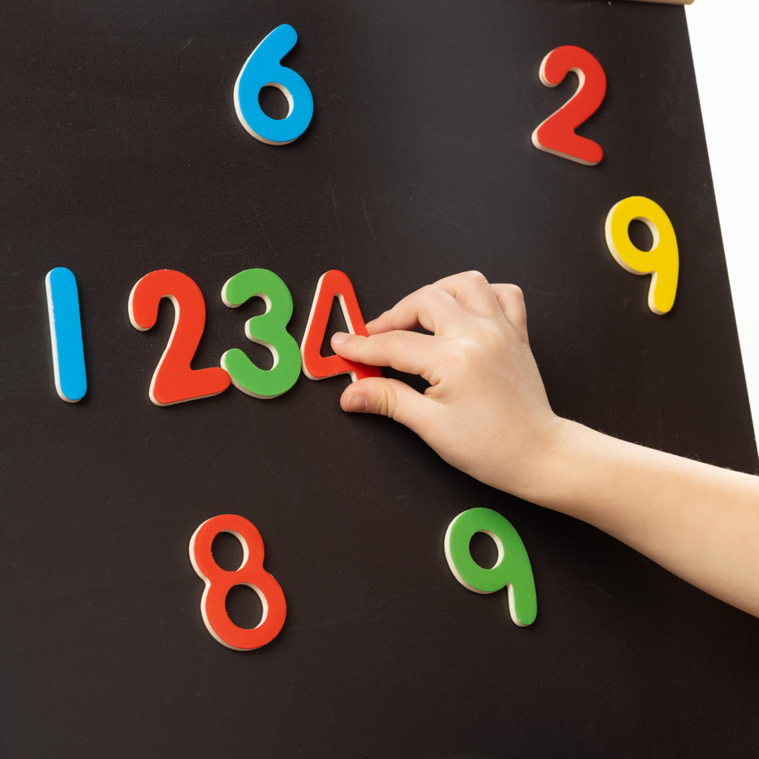 Melissa & Doug 52 Wooden Alphabet Magnets in a Box - Uppercase and Lowercase Letters