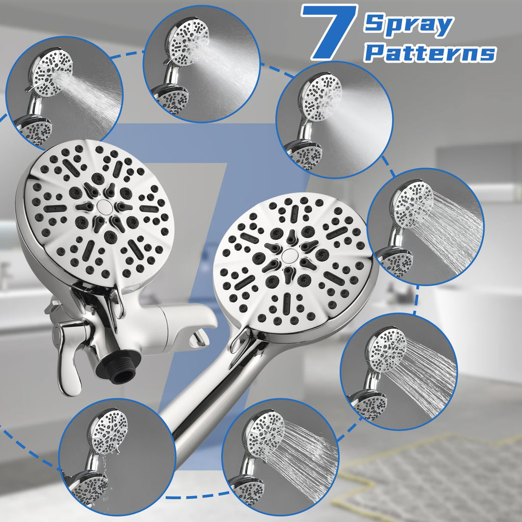 Shower Tub Kit Tub Shower Faucet Combo Set Bathtub Faucet Set Shower System with Tub Spout Shower Valve and Trim Kit Shower Fixtures Brushed Gold